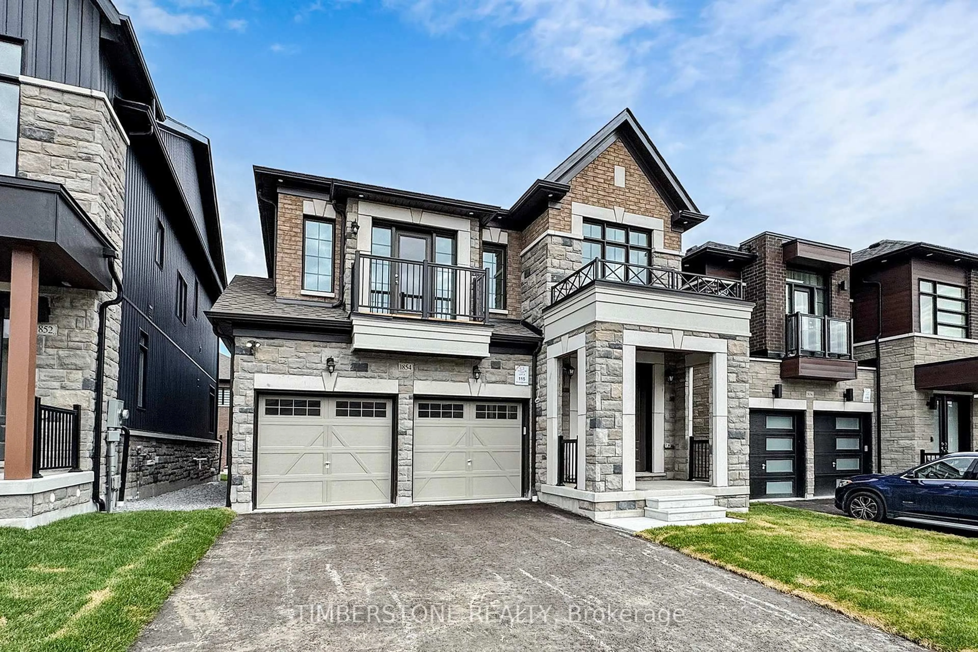 Home with brick exterior material, street for 1854 Lotus Blossom Rd, Pickering Ontario L1Y 0B6