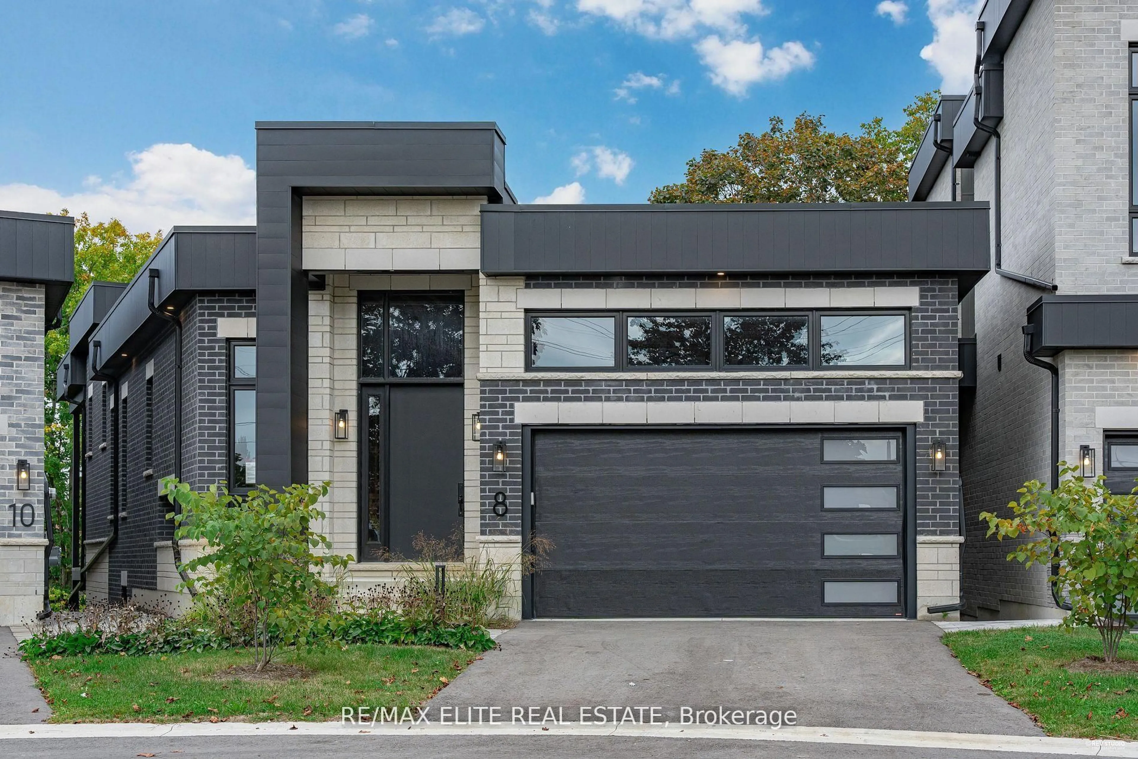 Home with brick exterior material, street for 8 Tidmarsh Lane, Ajax Ontario L1T 4S1