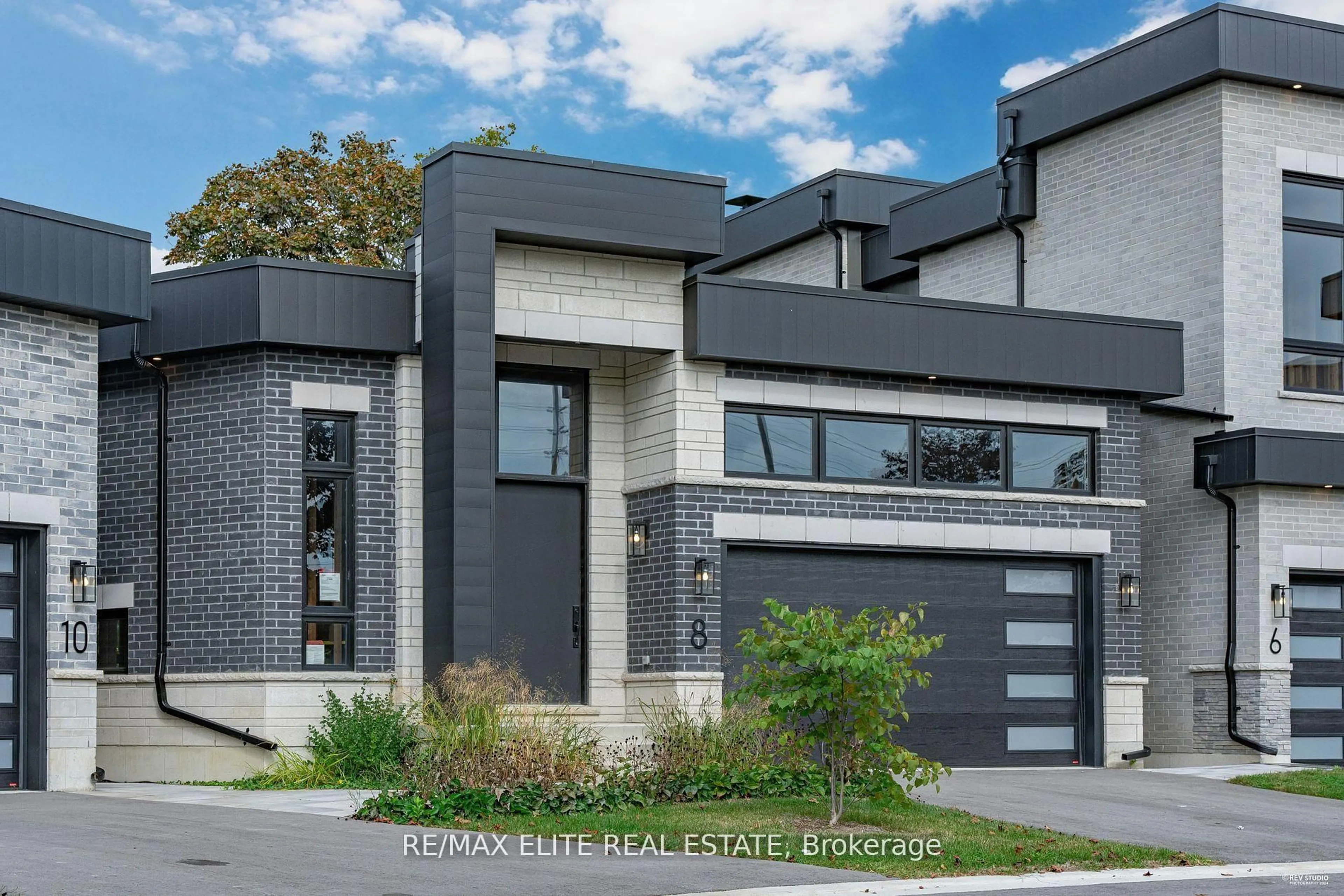 Home with brick exterior material, street for 8 Tidmarsh Lane, Ajax Ontario L1T 4S1