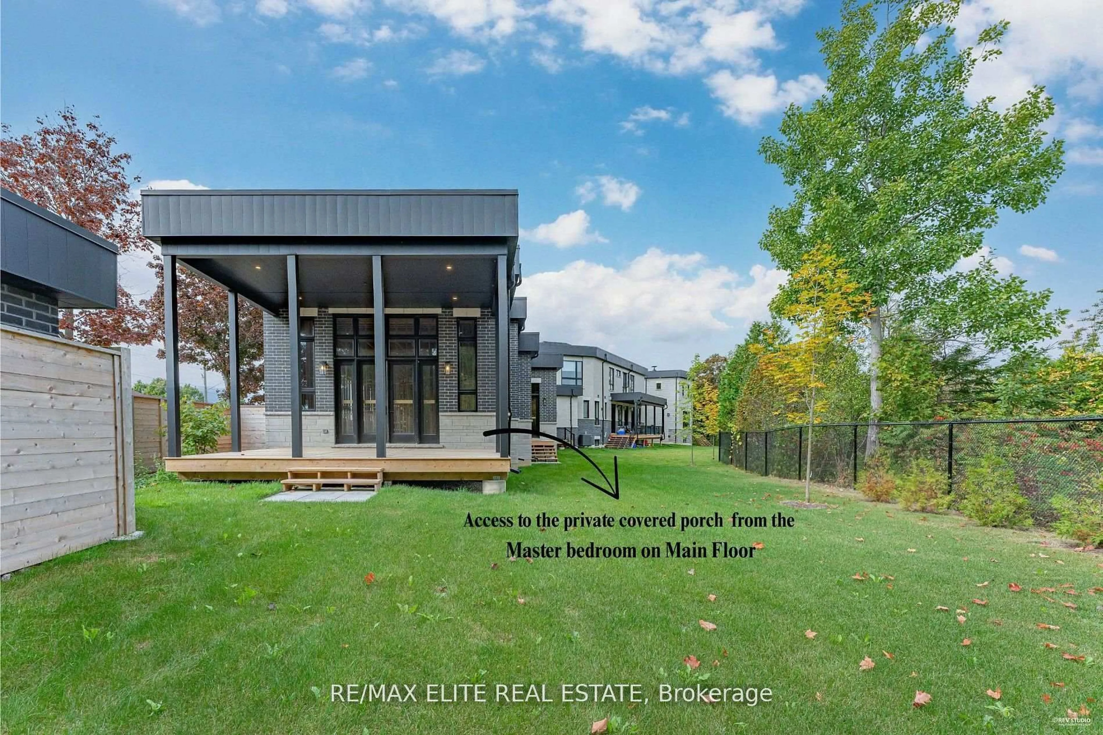 A pic from outside/outdoor area/front of a property/back of a property/a pic from drone, water/lake/river/ocean view for 2 Tidmarsh Lane, Ajax Ontario L1T 4S1