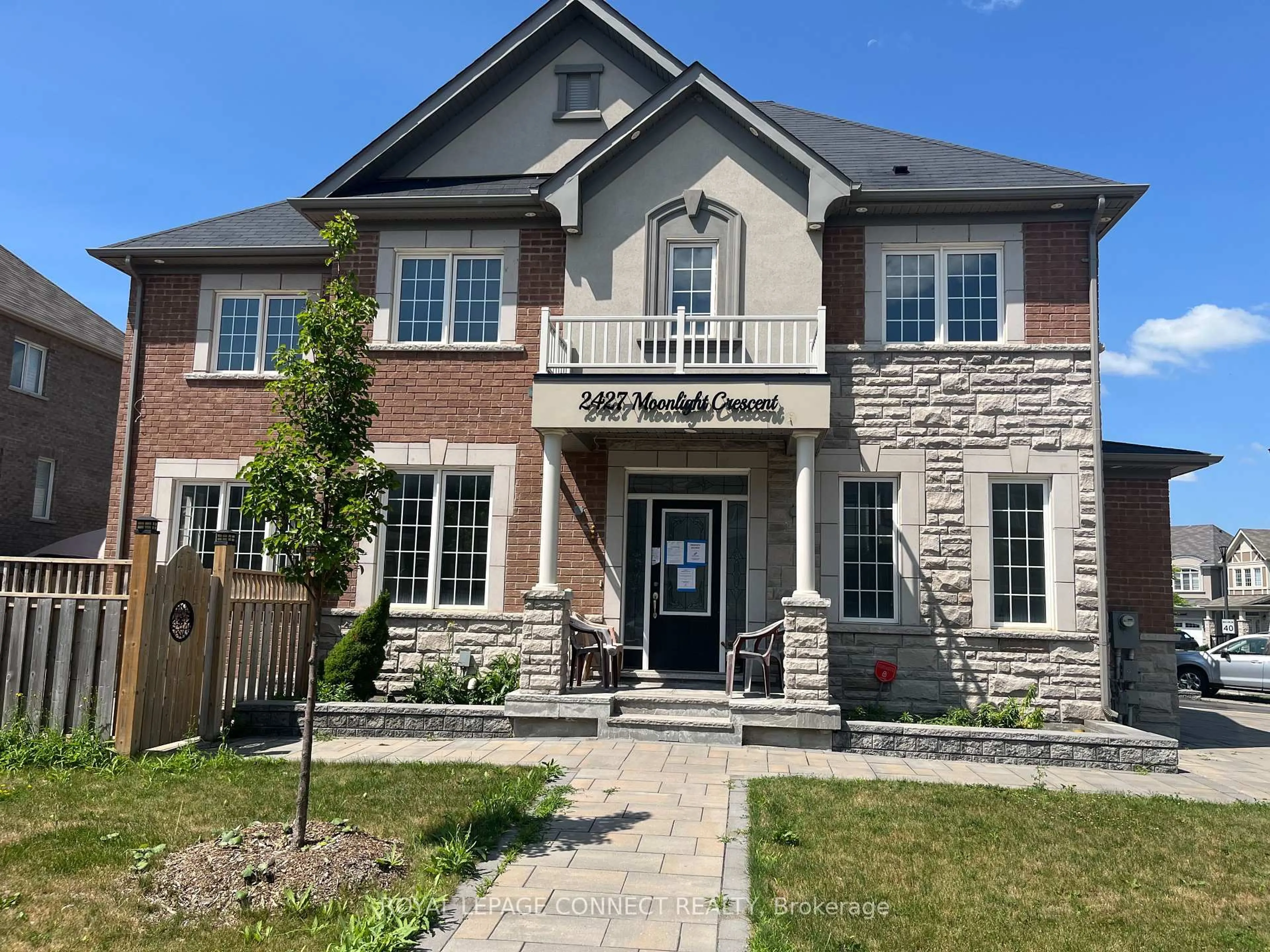 Home with brick exterior material, street for 2427 Moonlight Cres, Pickering Ontario L1X 0E9