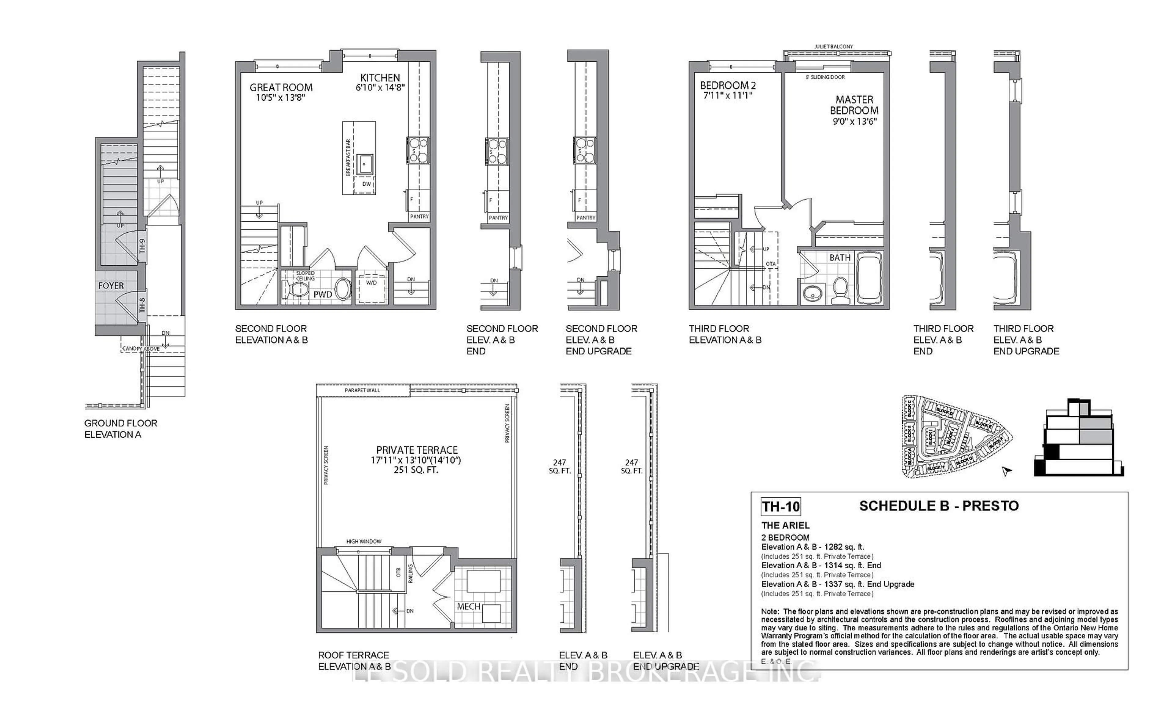 Floor plan for 145 Tapscott Rd #32, Toronto Ontario M1B 0E8