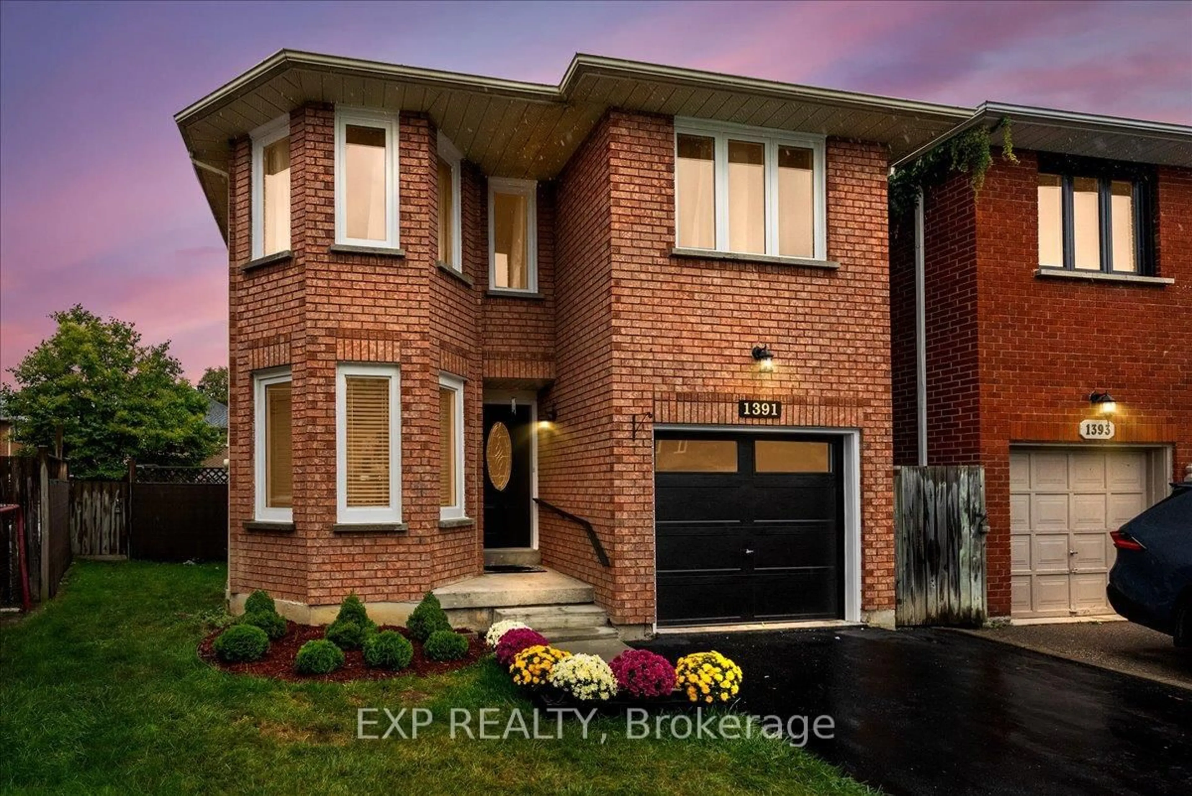 Home with brick exterior material, street for 1391 Ferncliff Circ, Pickering Ontario L1X 2N9