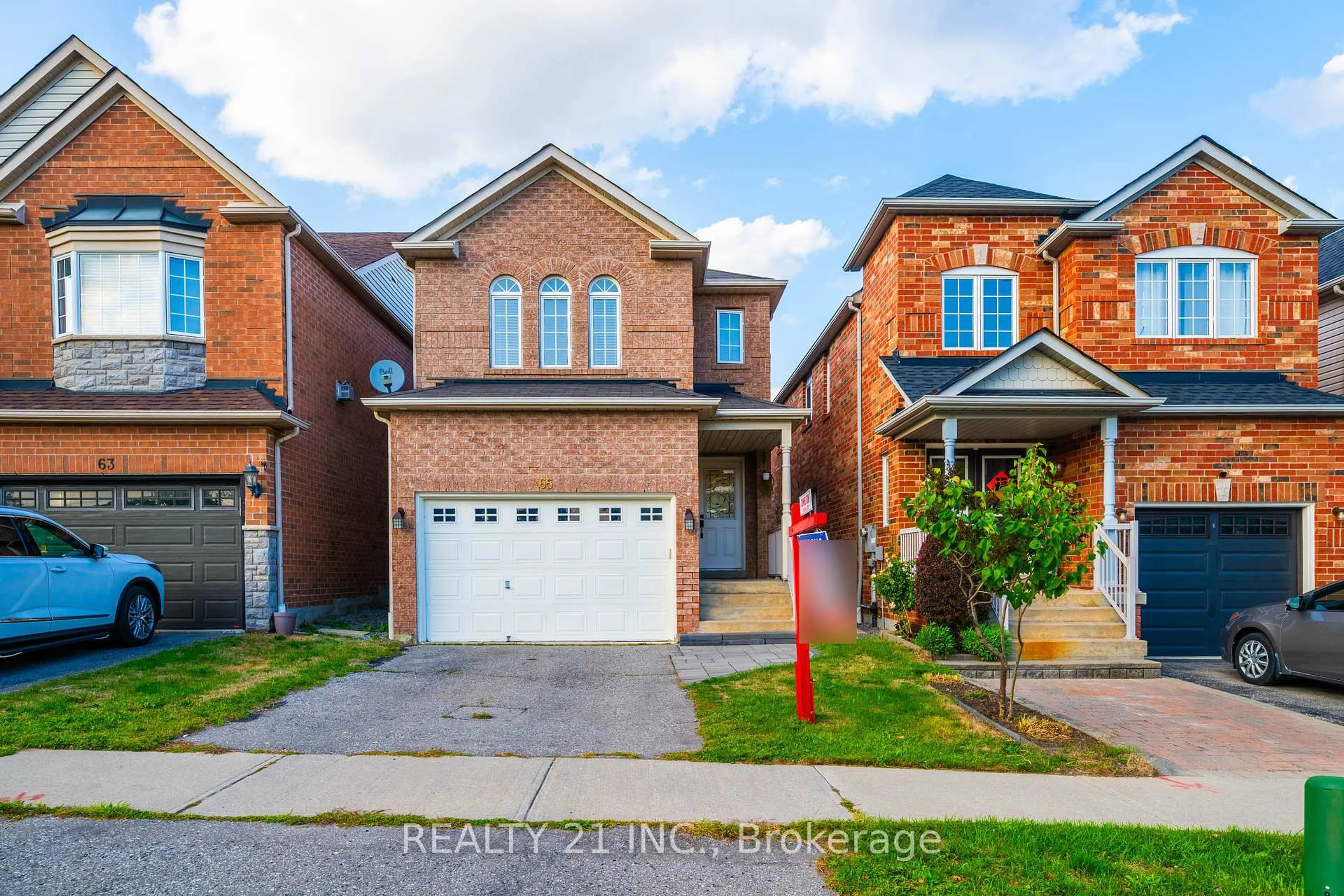 Home with brick exterior material, street for 65 Howling Cres, Ajax Ontario L1S 7R9