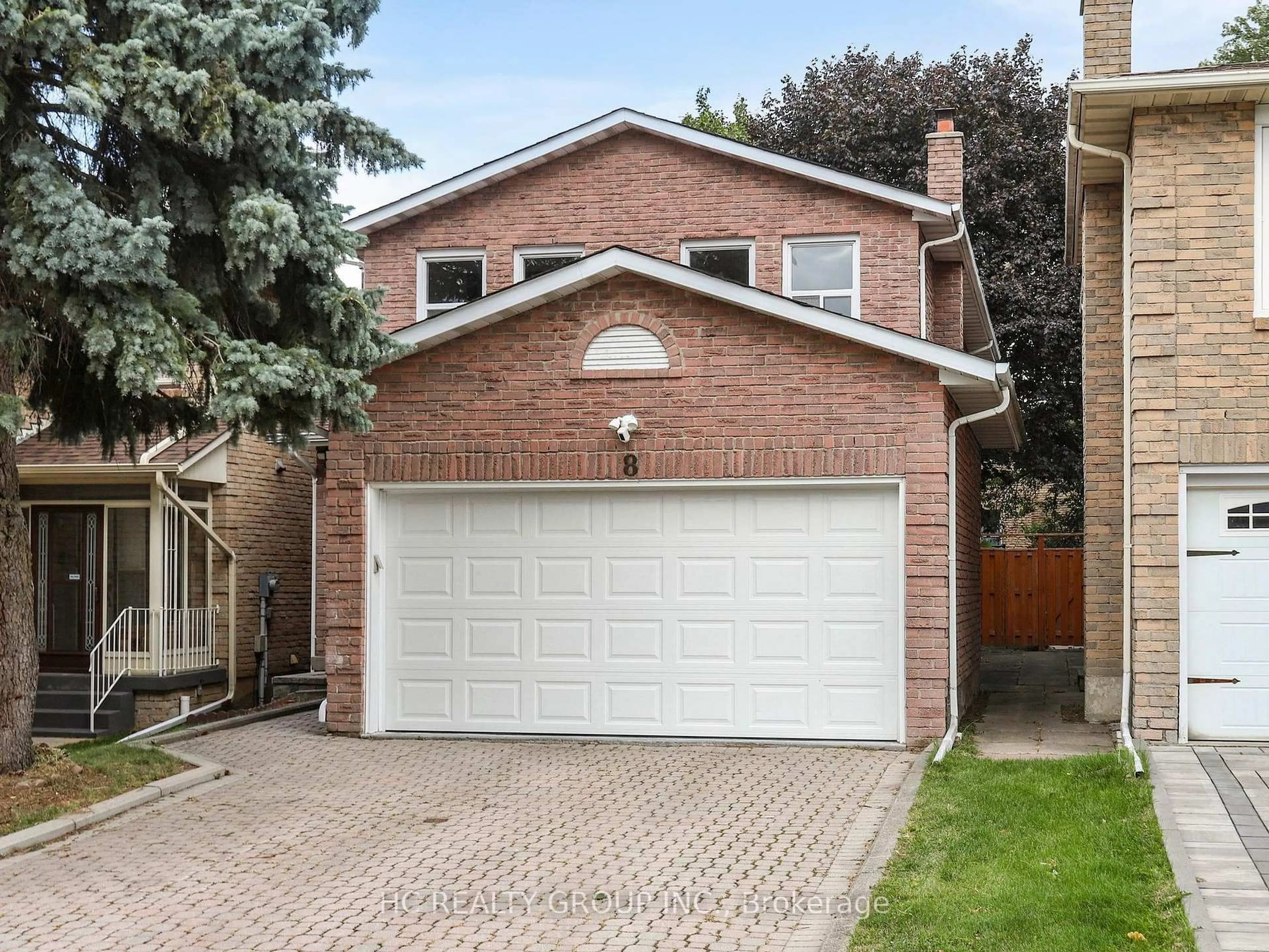 Home with brick exterior material, street for 8 Bethany Leigh Dr, Toronto Ontario M1V 2N7