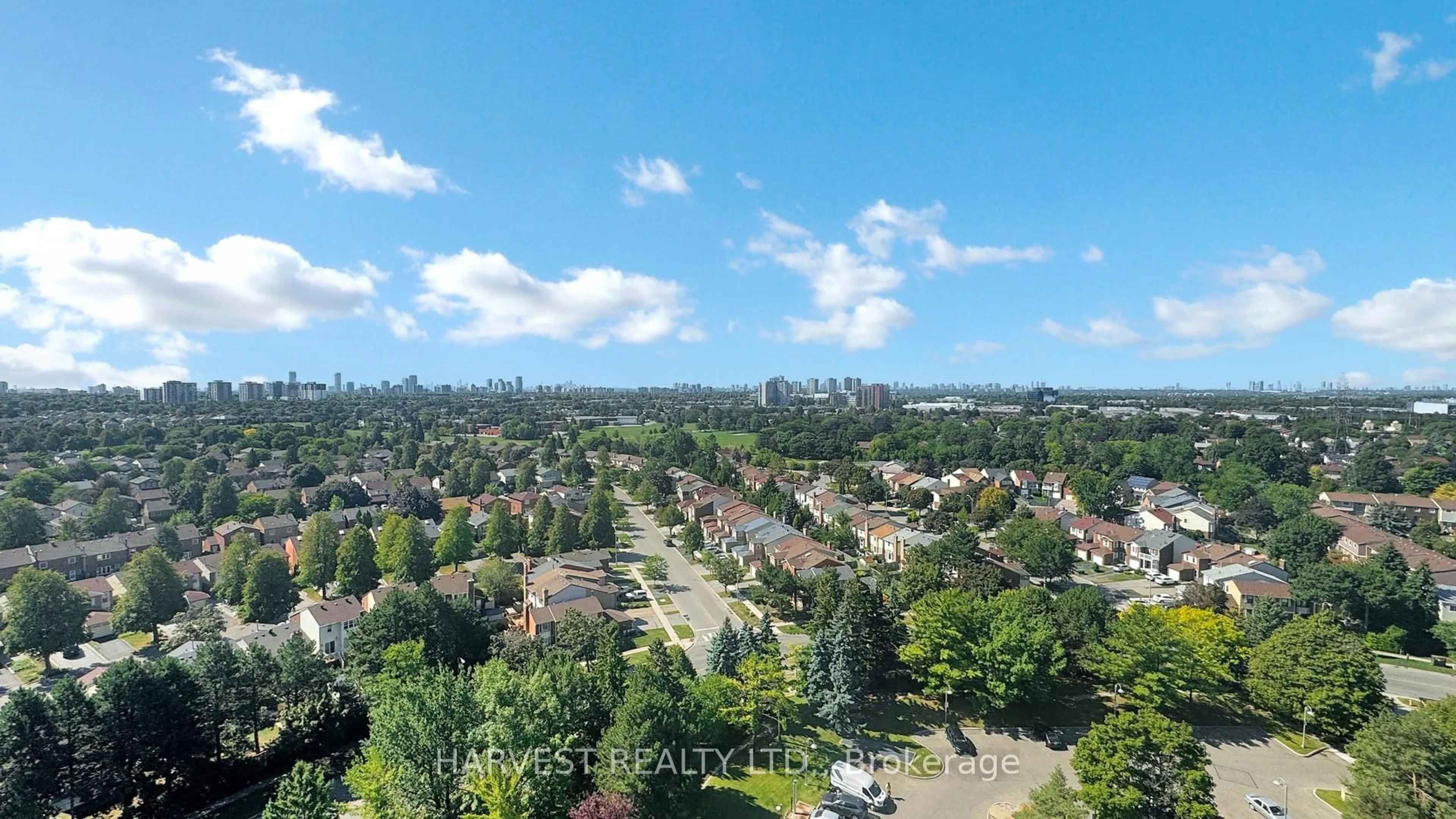 A pic from outside/outdoor area/front of a property/back of a property/a pic from drone, city buildings view from balcony for 175 Bamburgh Circ #1703, Toronto Ontario M1W 3X8