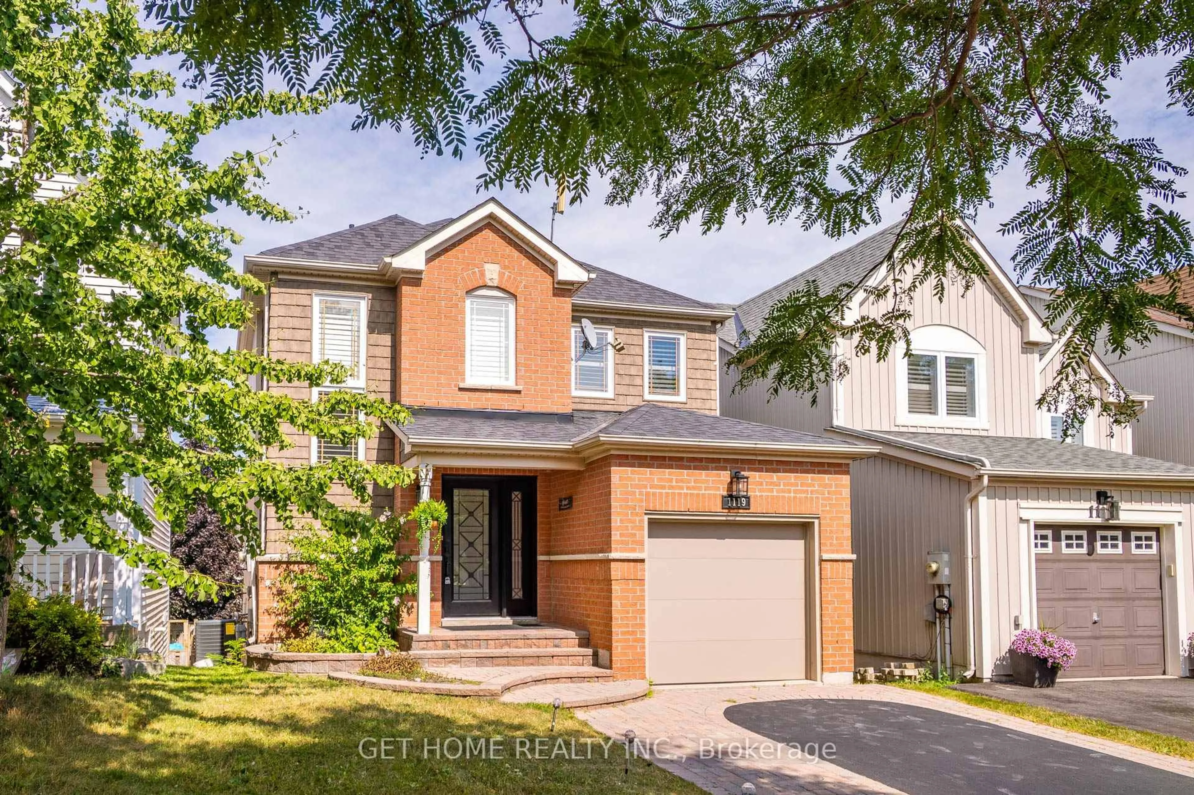Home with brick exterior material, street for 1119 Ashgrove Cres, Oshawa Ontario L1K 2W5