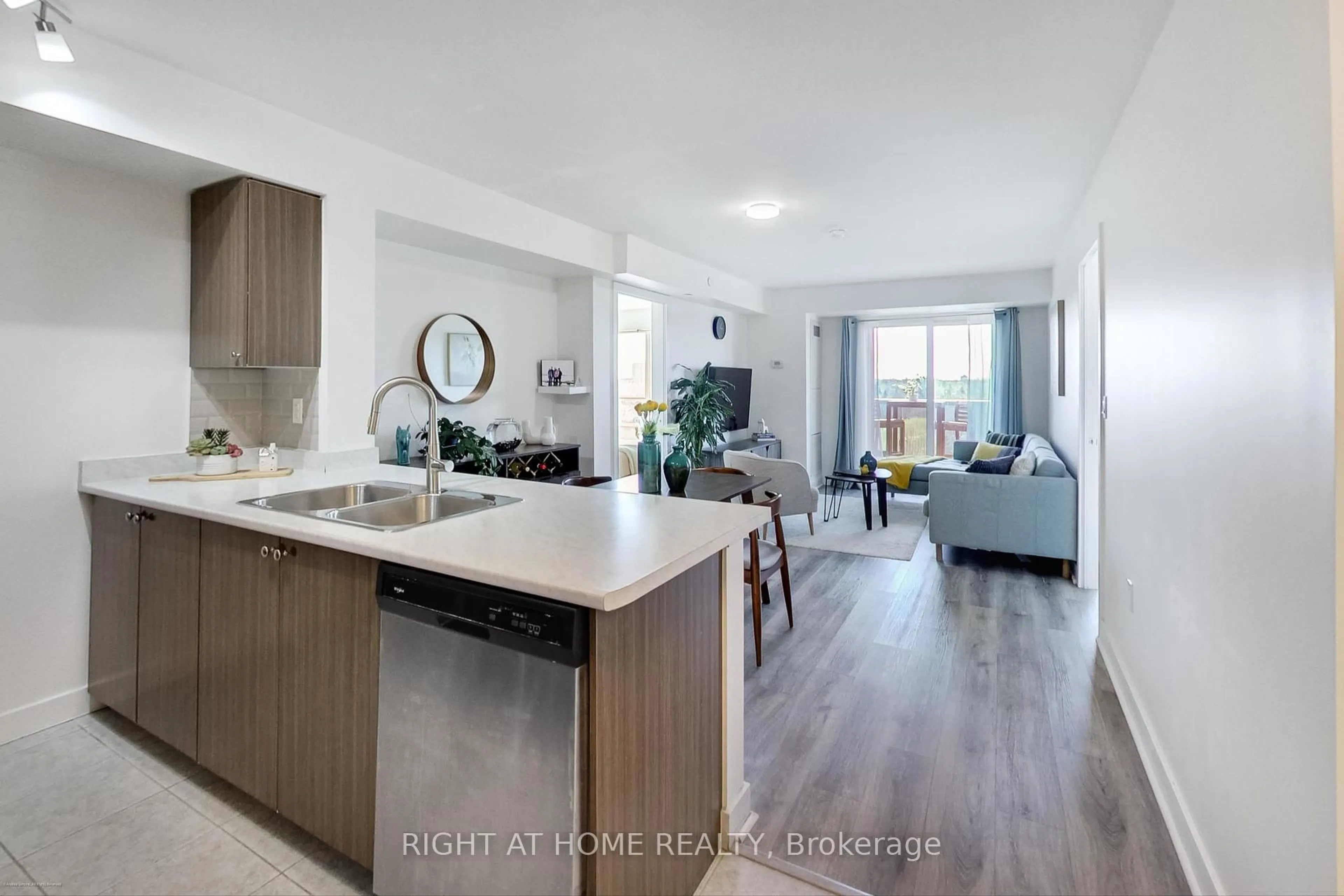 Open concept kitchen, unknown for 1346 Danforth Rd #706, Toronto Ontario M1J 0A9