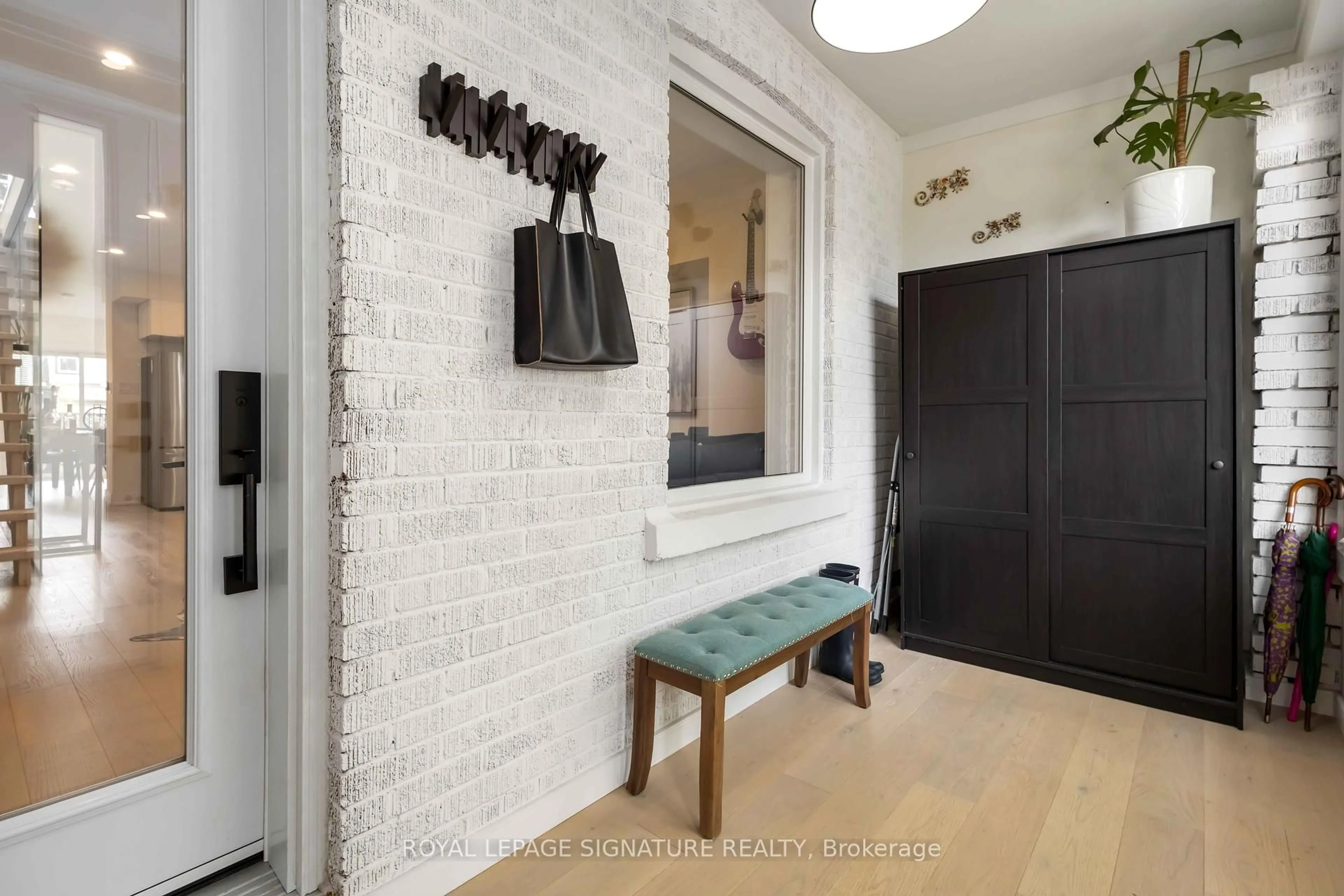 Indoor entryway for 56 Drayton Ave, Toronto Ontario M4C 3L9