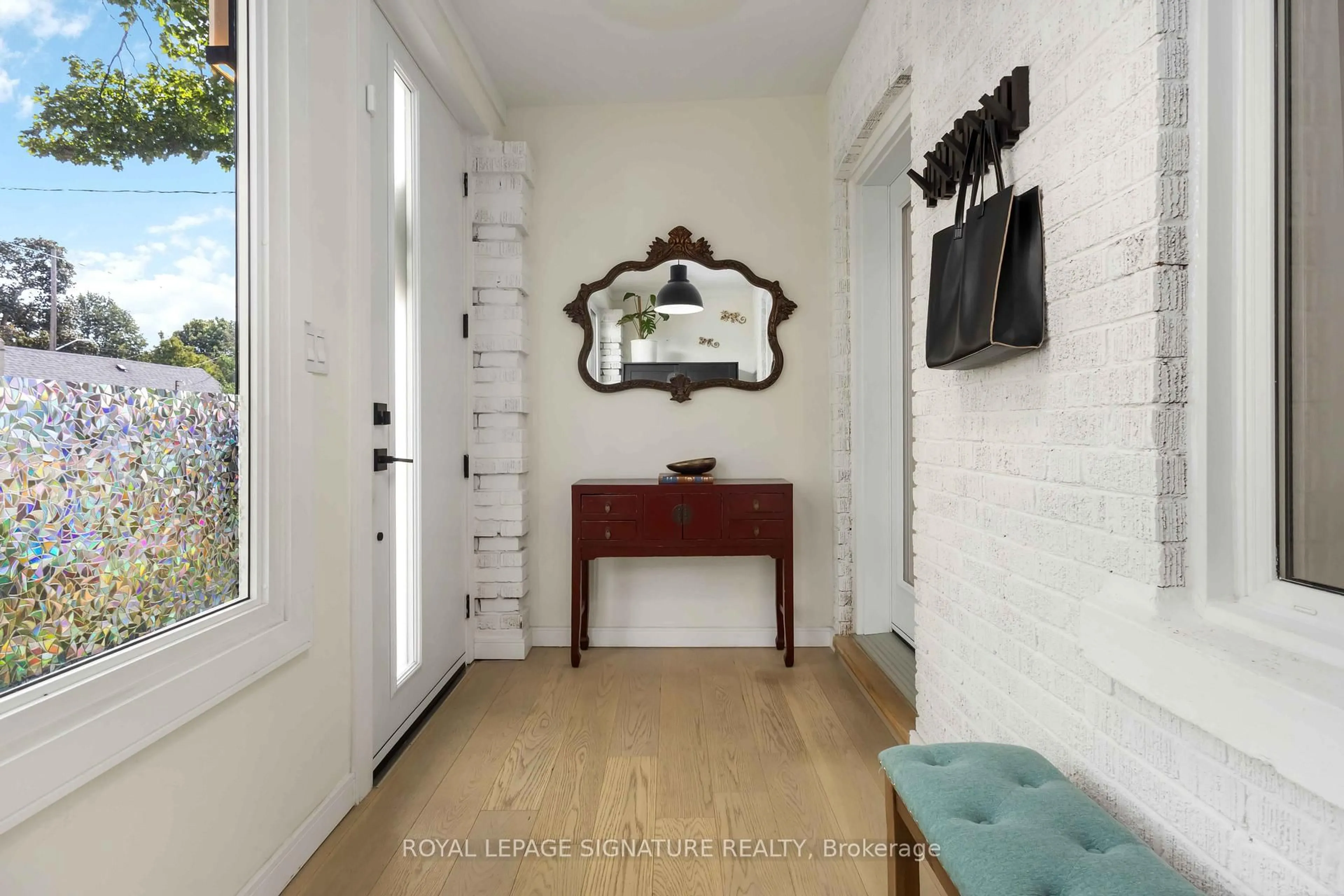 Indoor entryway for 56 Drayton Ave, Toronto Ontario M4C 3L9