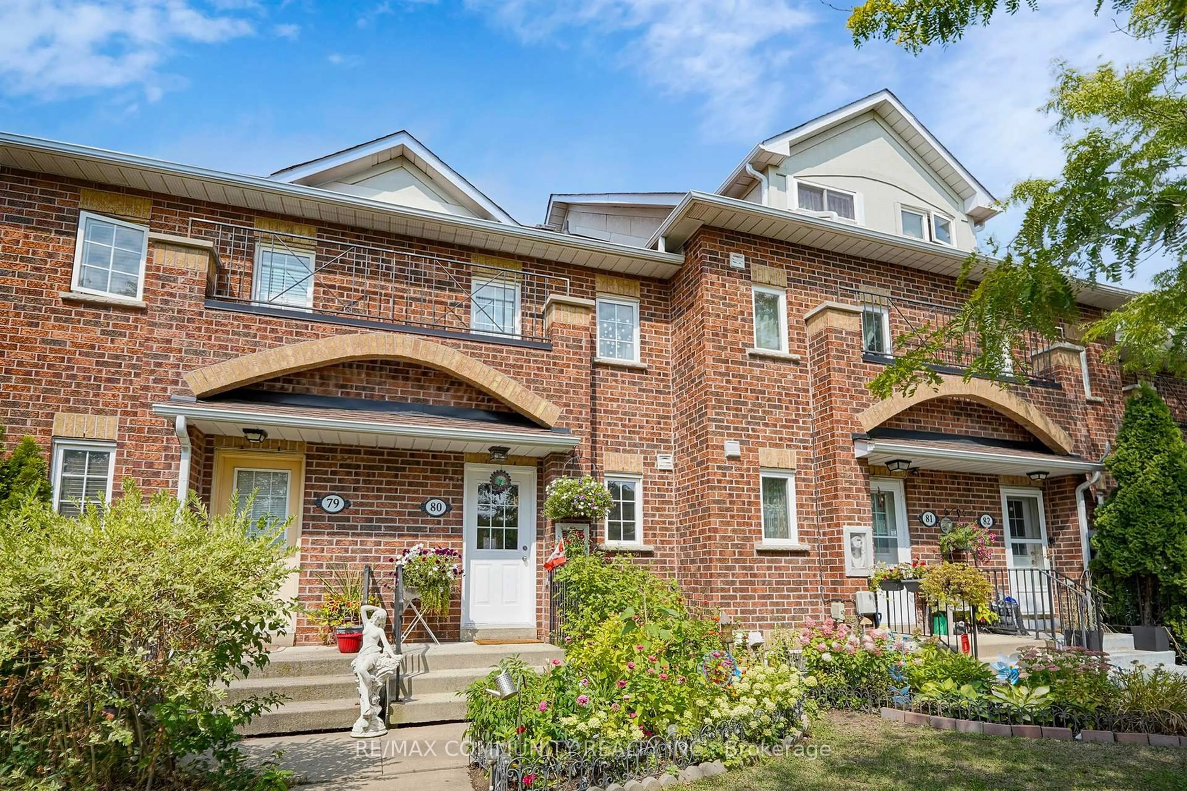 Home with brick exterior material, street for 2 Hedge End Rd #80, Toronto Ontario M1B 5Z8