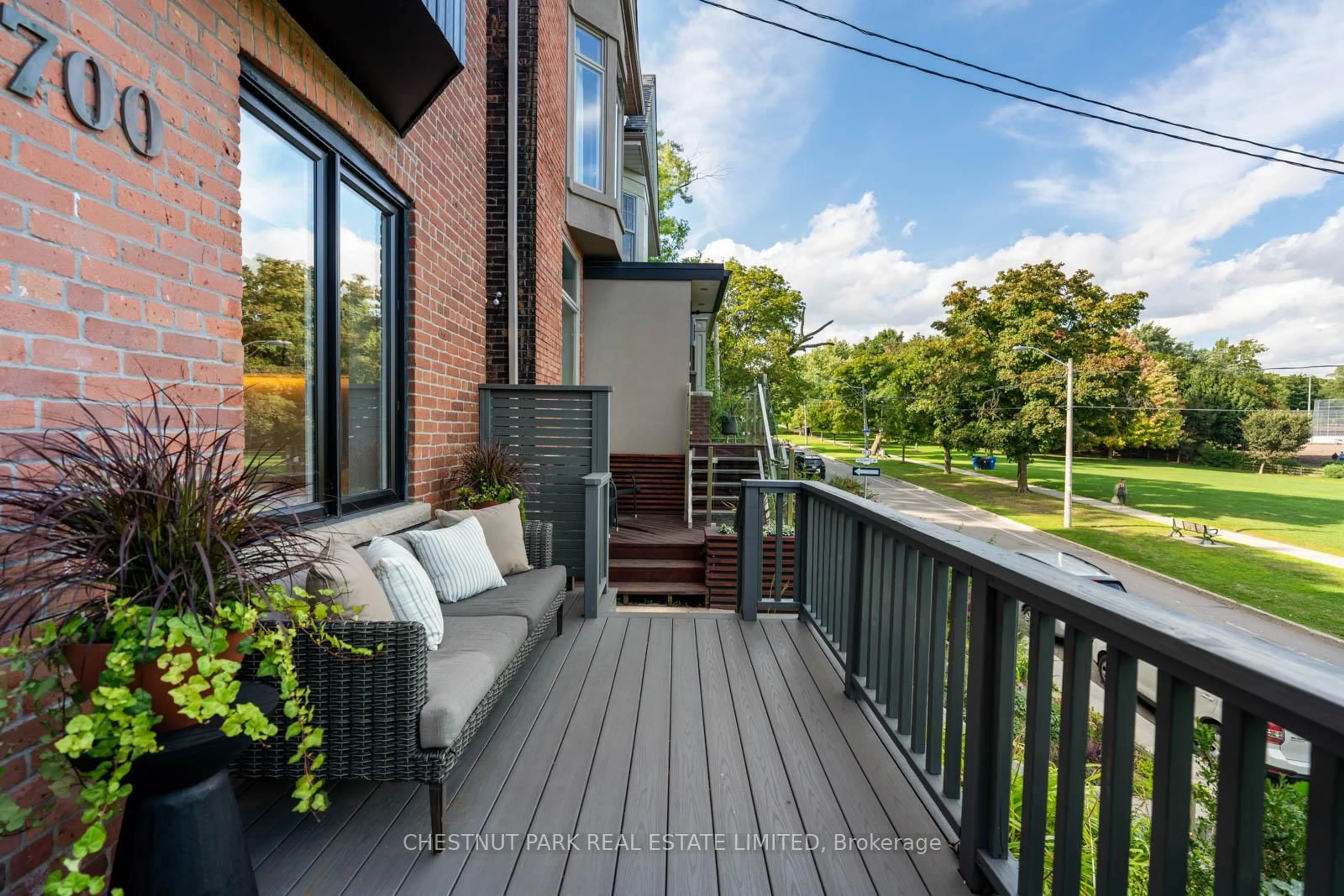 Patio, unknown for 700 Logan Ave, Toronto Ontario M4K 3C5