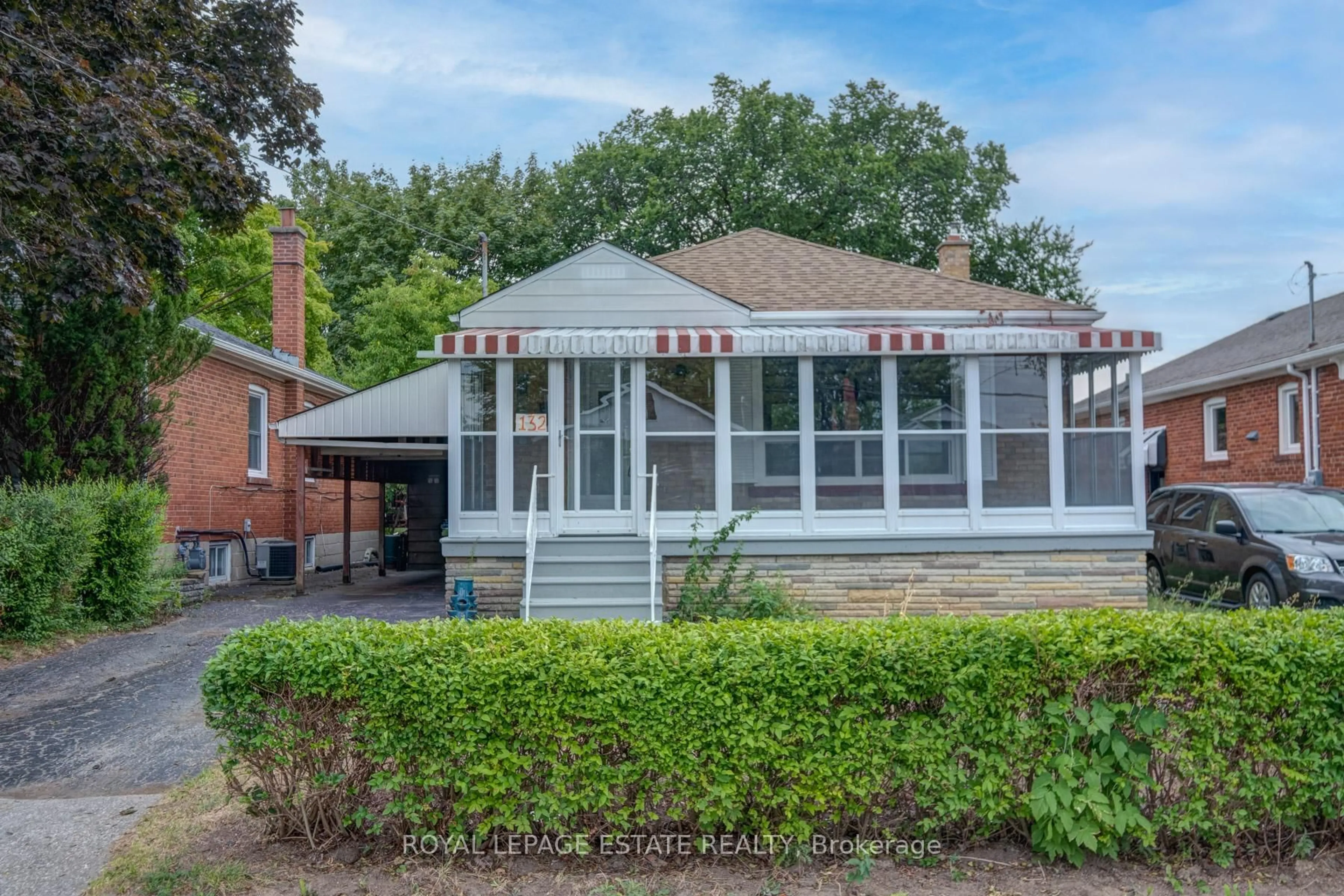 Home with brick exterior material, street for 132 Budea Cres, Toronto Ontario M1R 4W1