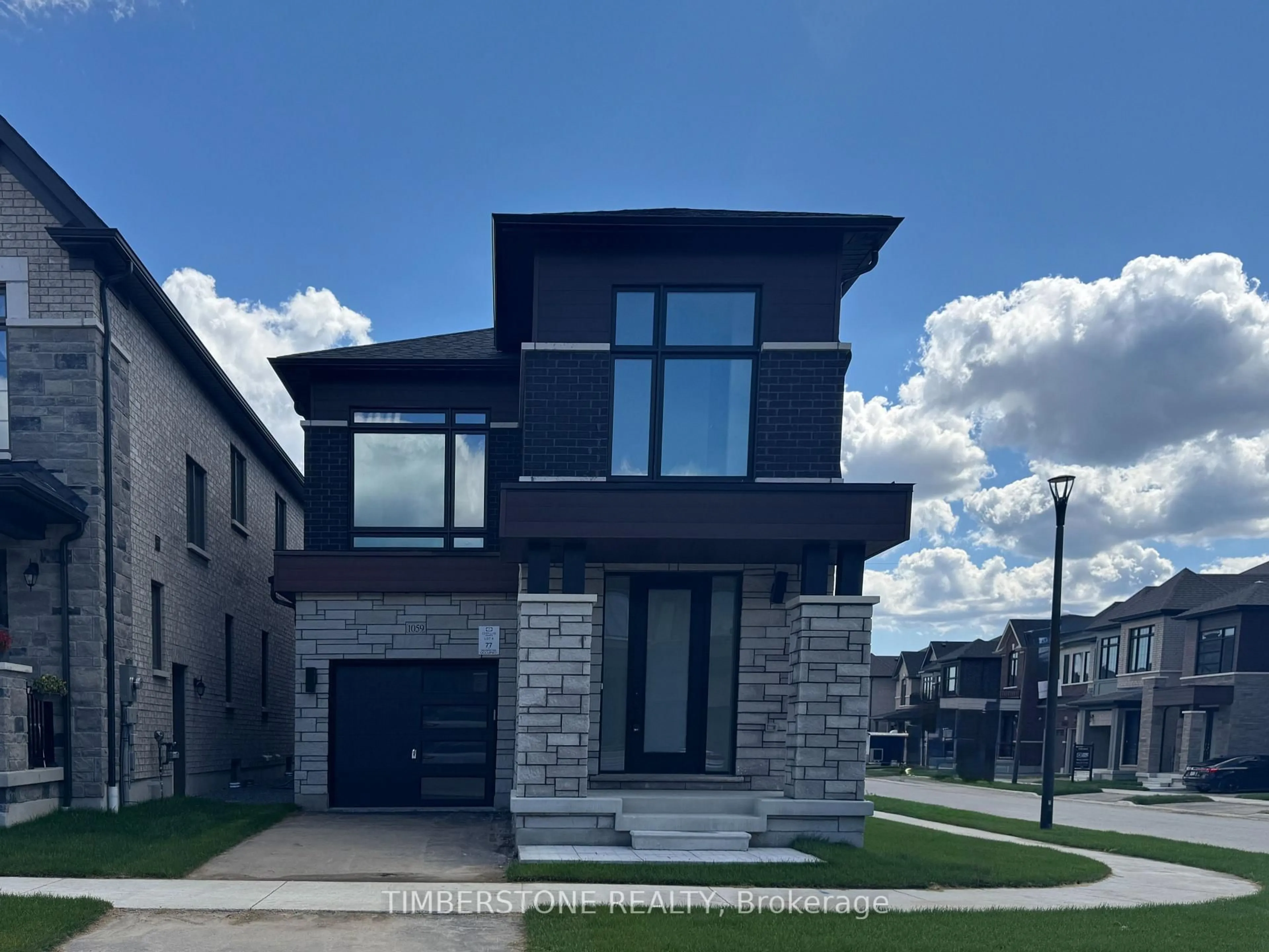 Home with brick exterior material, street for 1059 Pisces Tr, Pickering Ontario L1X 0P8