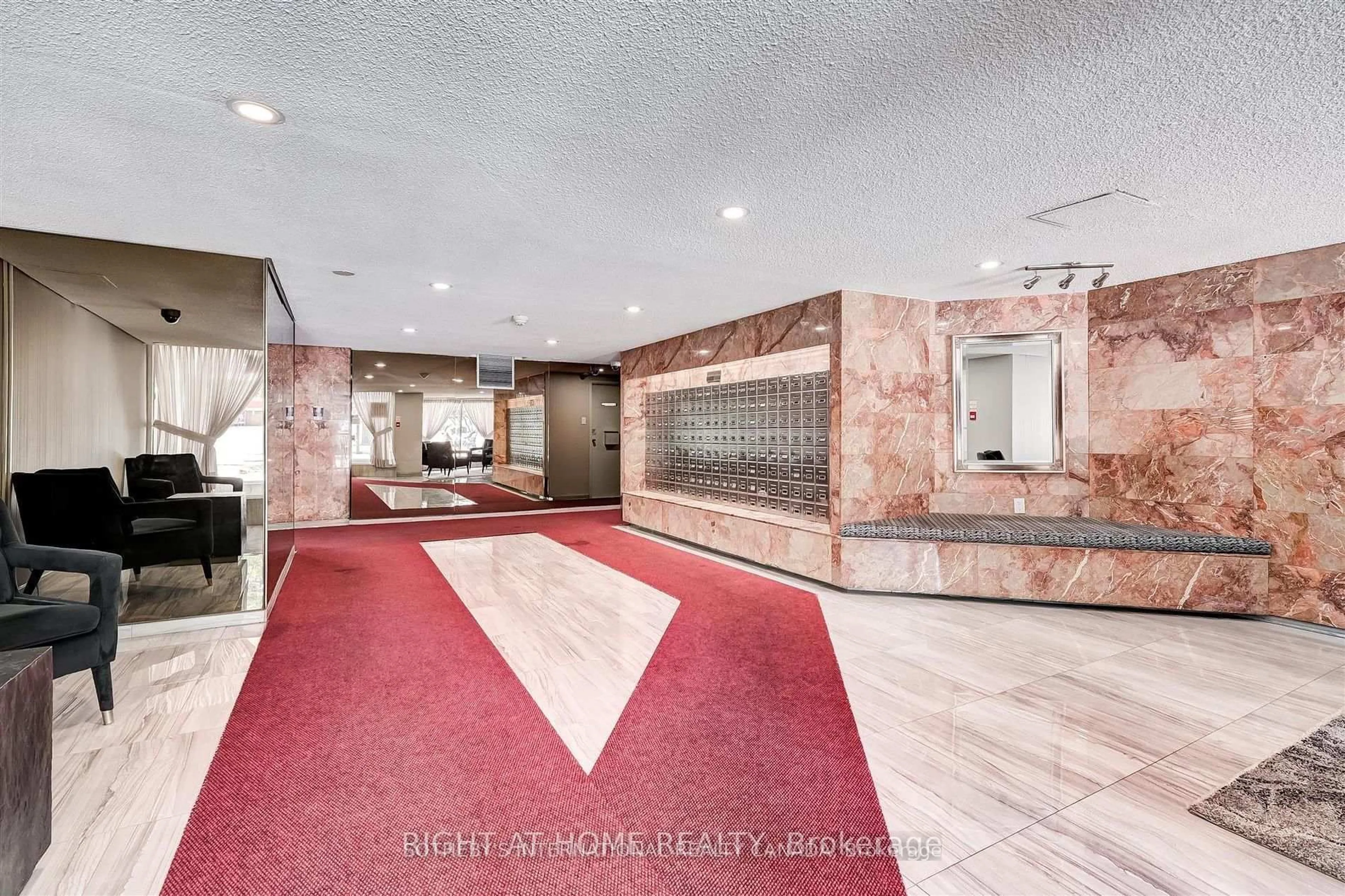 Lobby for 3151 Bridletowne Circ #1104, Toronto Ontario M1W 2T1