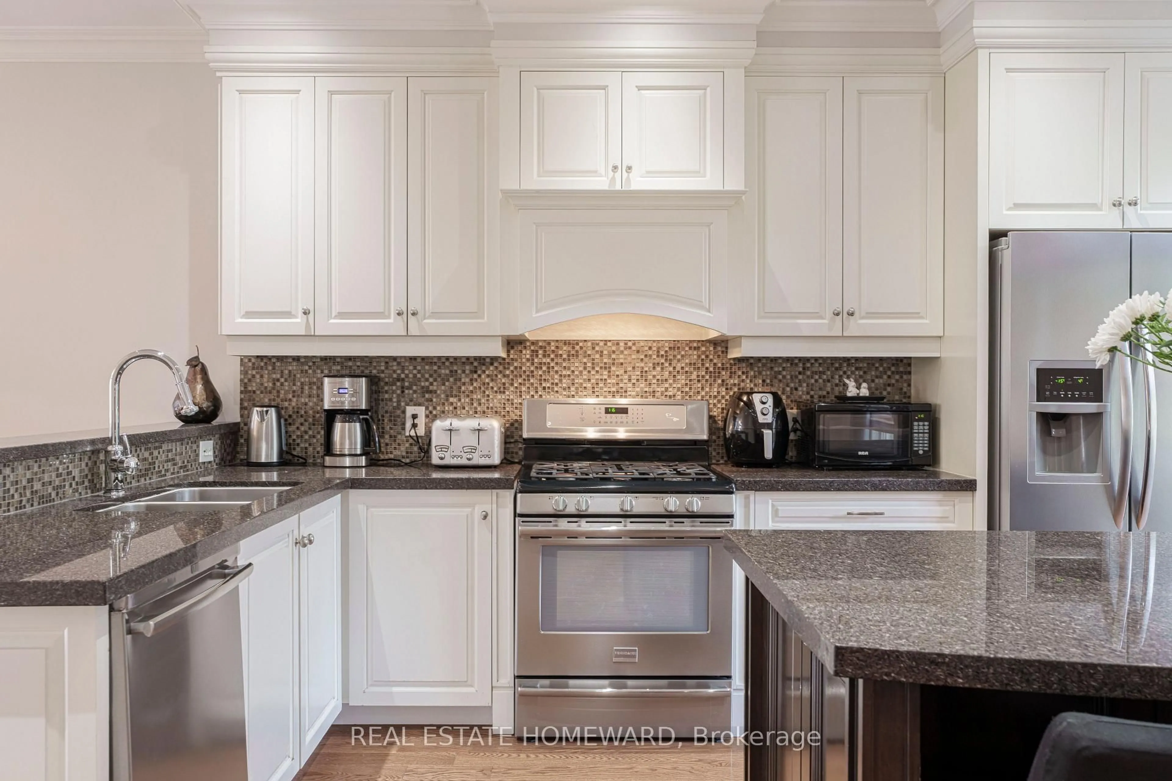 Contemporary kitchen, ceramic/tile floor for 12 Anndale Rd, Toronto Ontario M1N 1C5