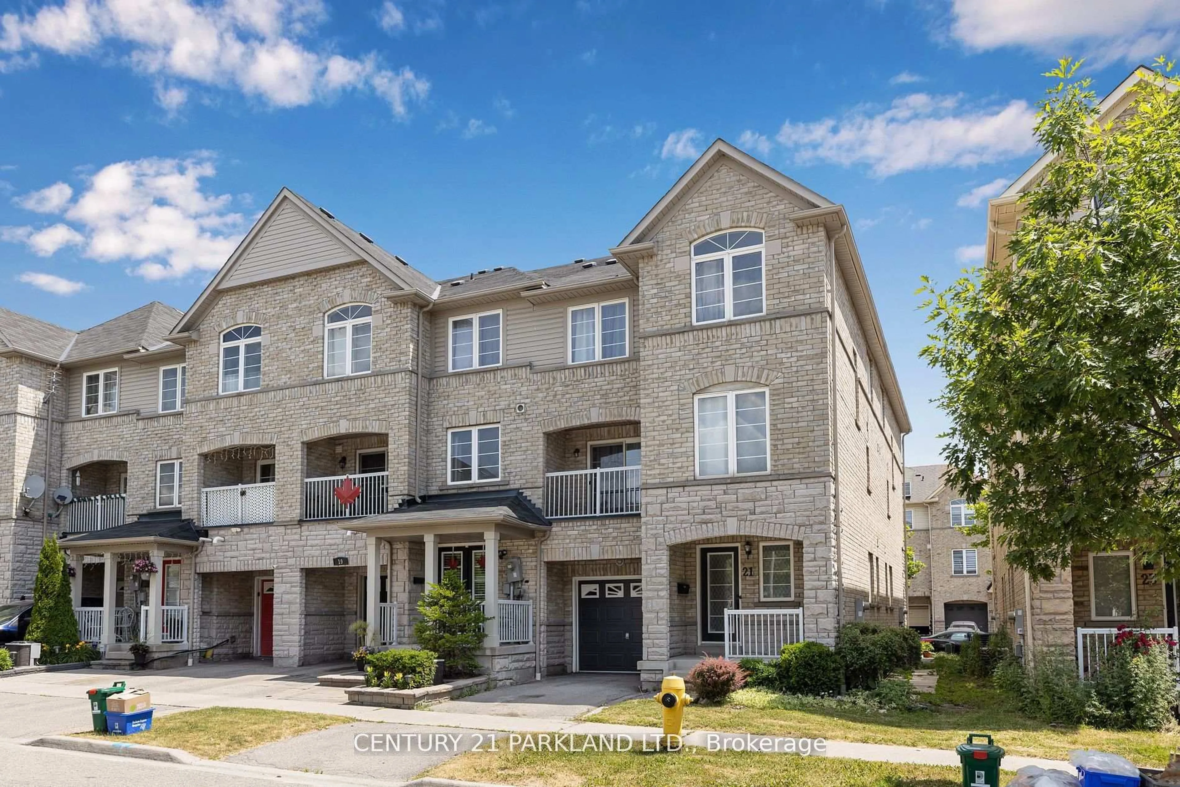 Home with brick exterior material, street for 21 Webbford St, Ajax Ontario L1S 0A8