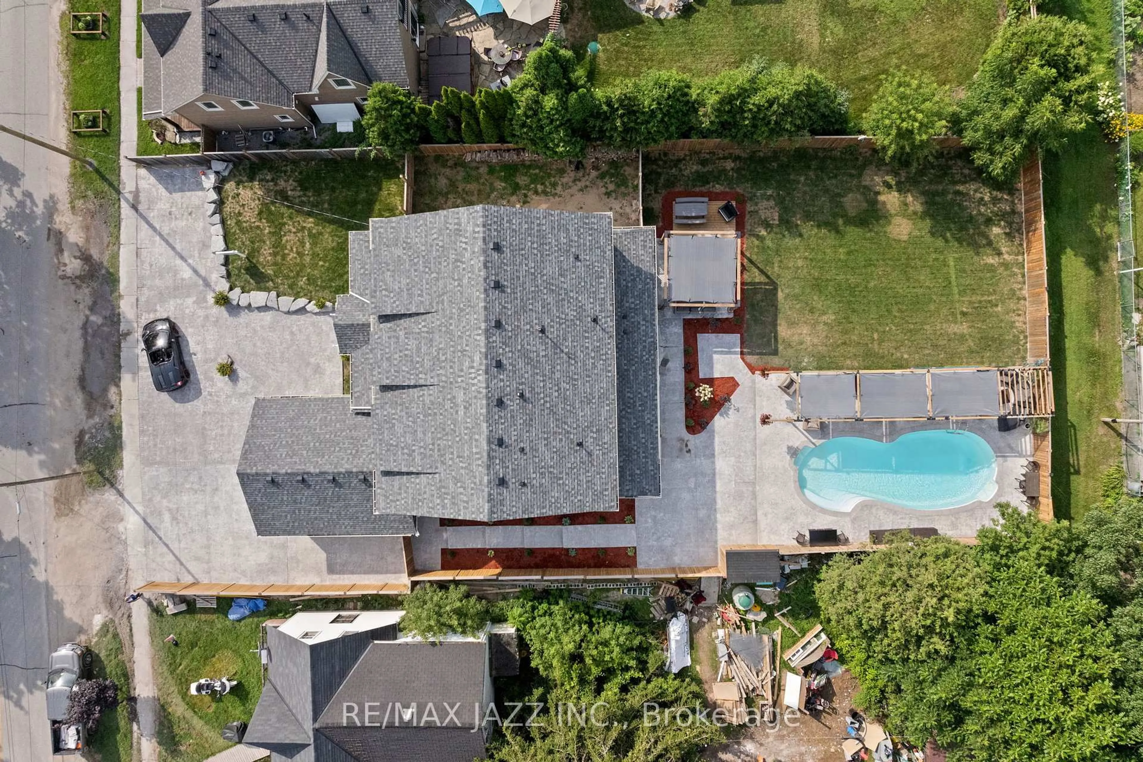 A pic from outside/outdoor area/front of a property/back of a property/a pic from drone, unknown for 5277 Old Scugog Rd, Clarington Ontario L0B 1J0