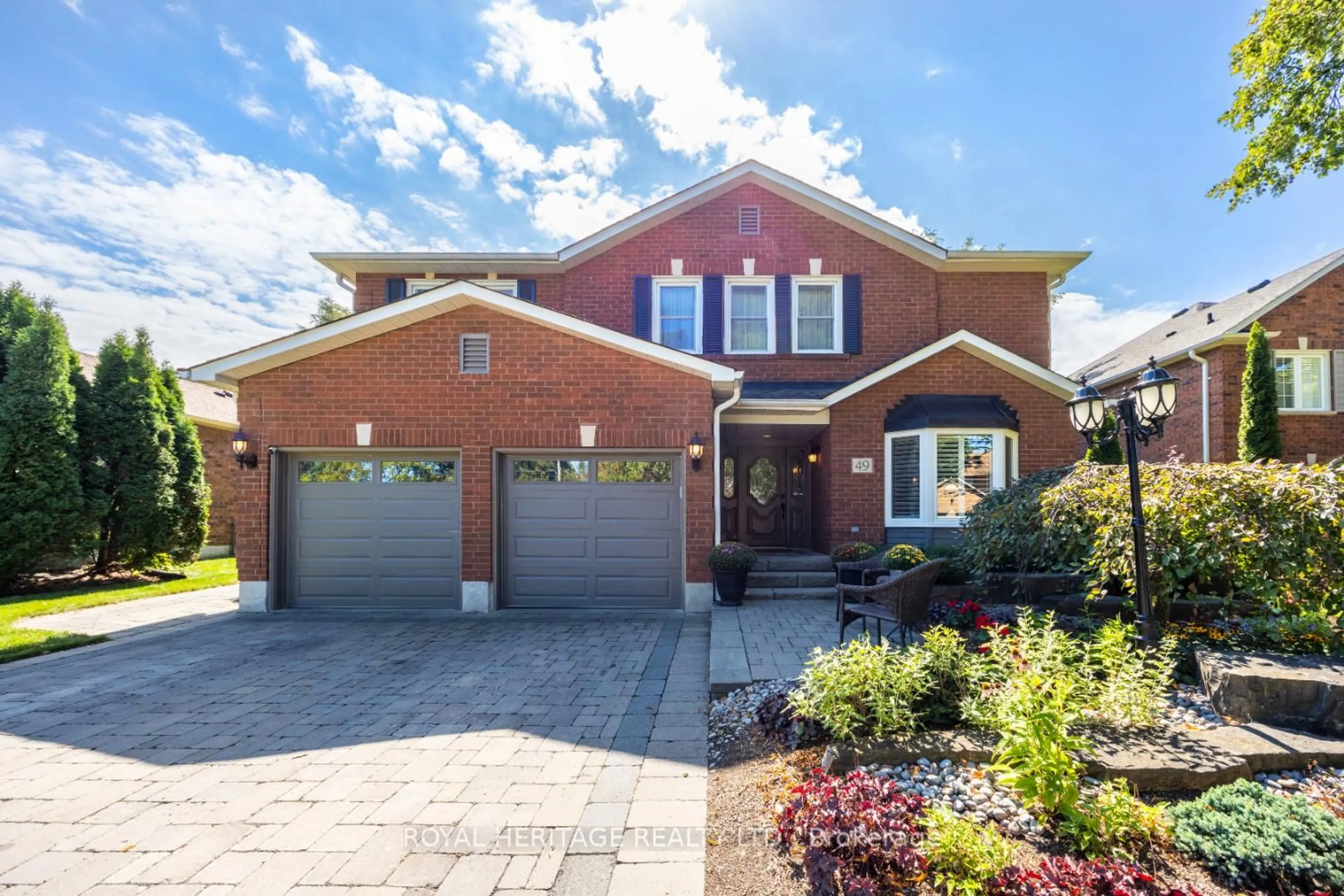 Home with brick exterior material, street for 49 Black Creek Tr, Clarington Ontario L1E 1J8