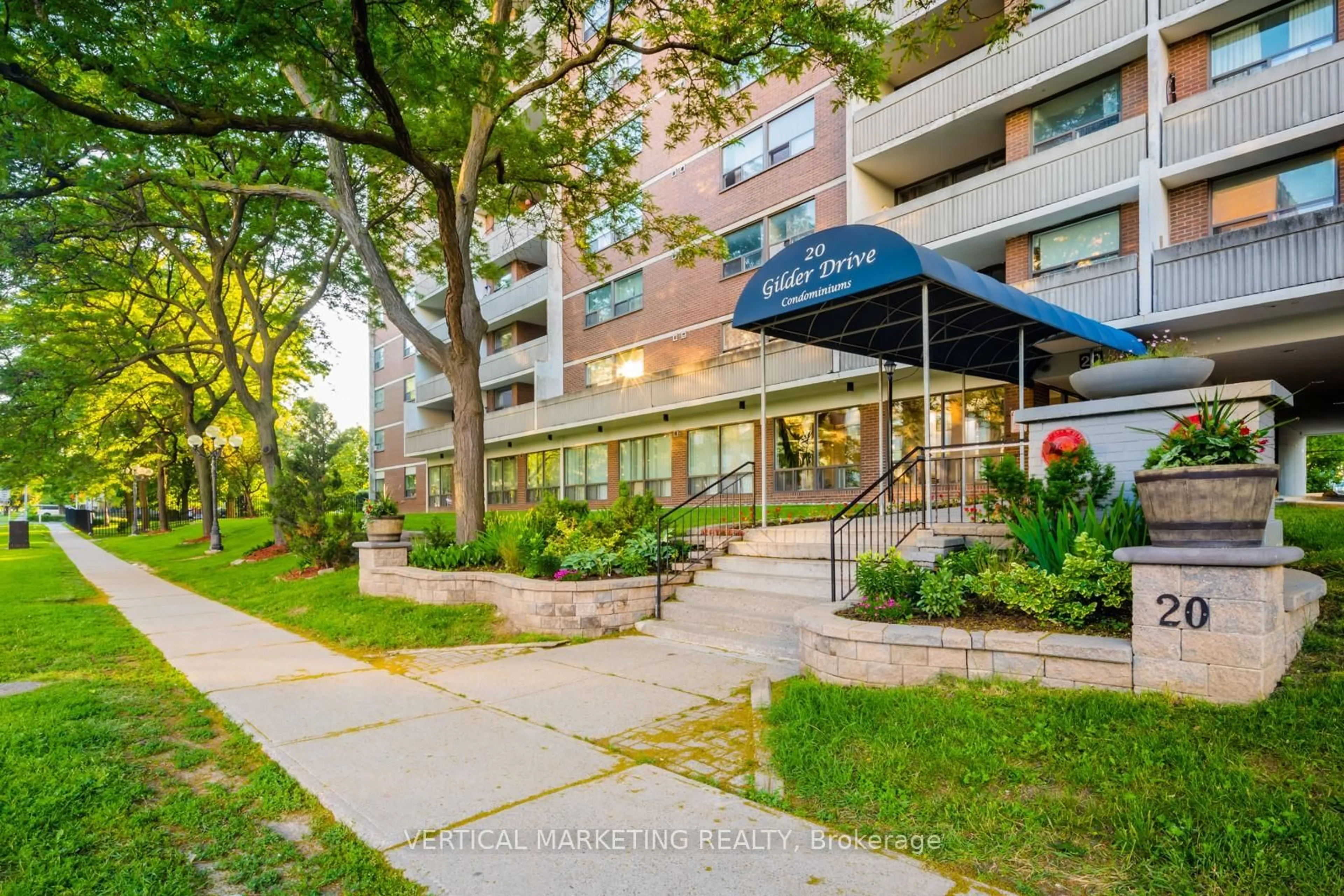 Patio, street for 20 Gilder Dr #PH07, Toronto Ontario M1K 5E1