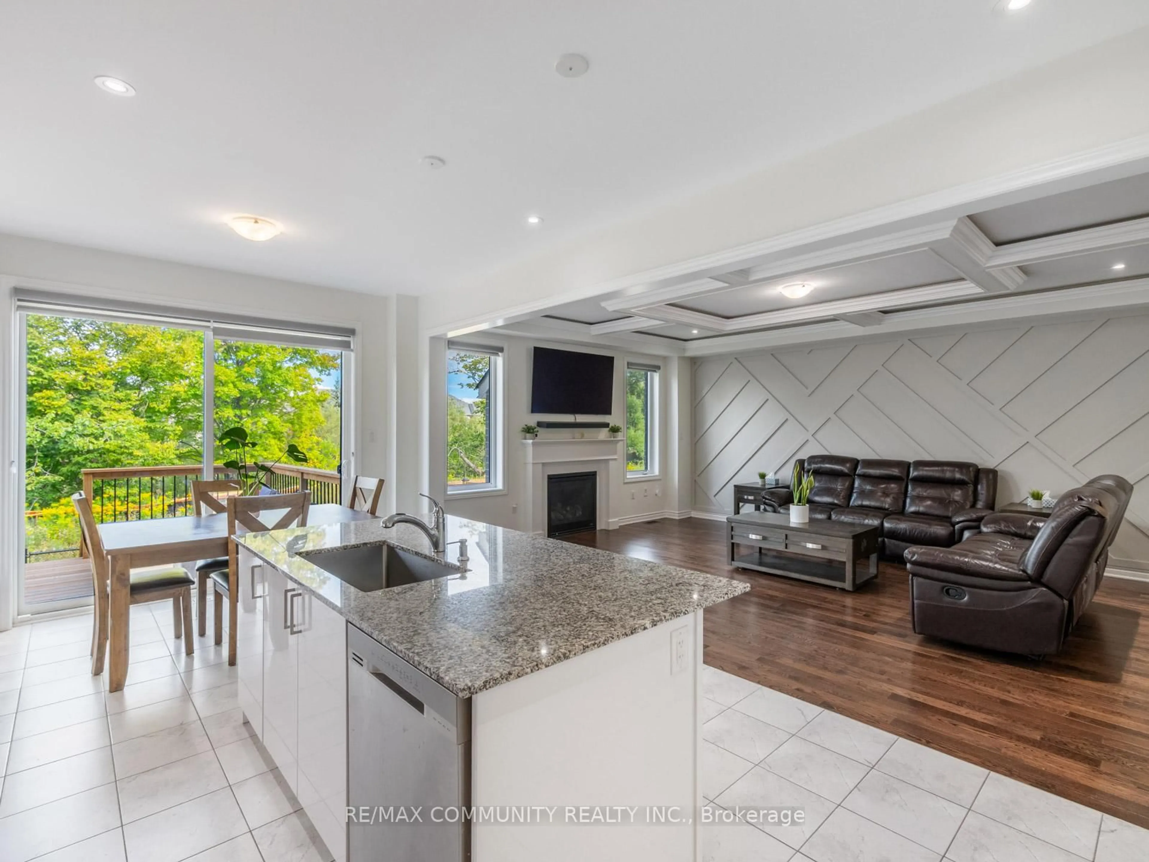 Open concept kitchen, unknown for 80 Barkerville Dr, Whitby Ontario L1P 0L8