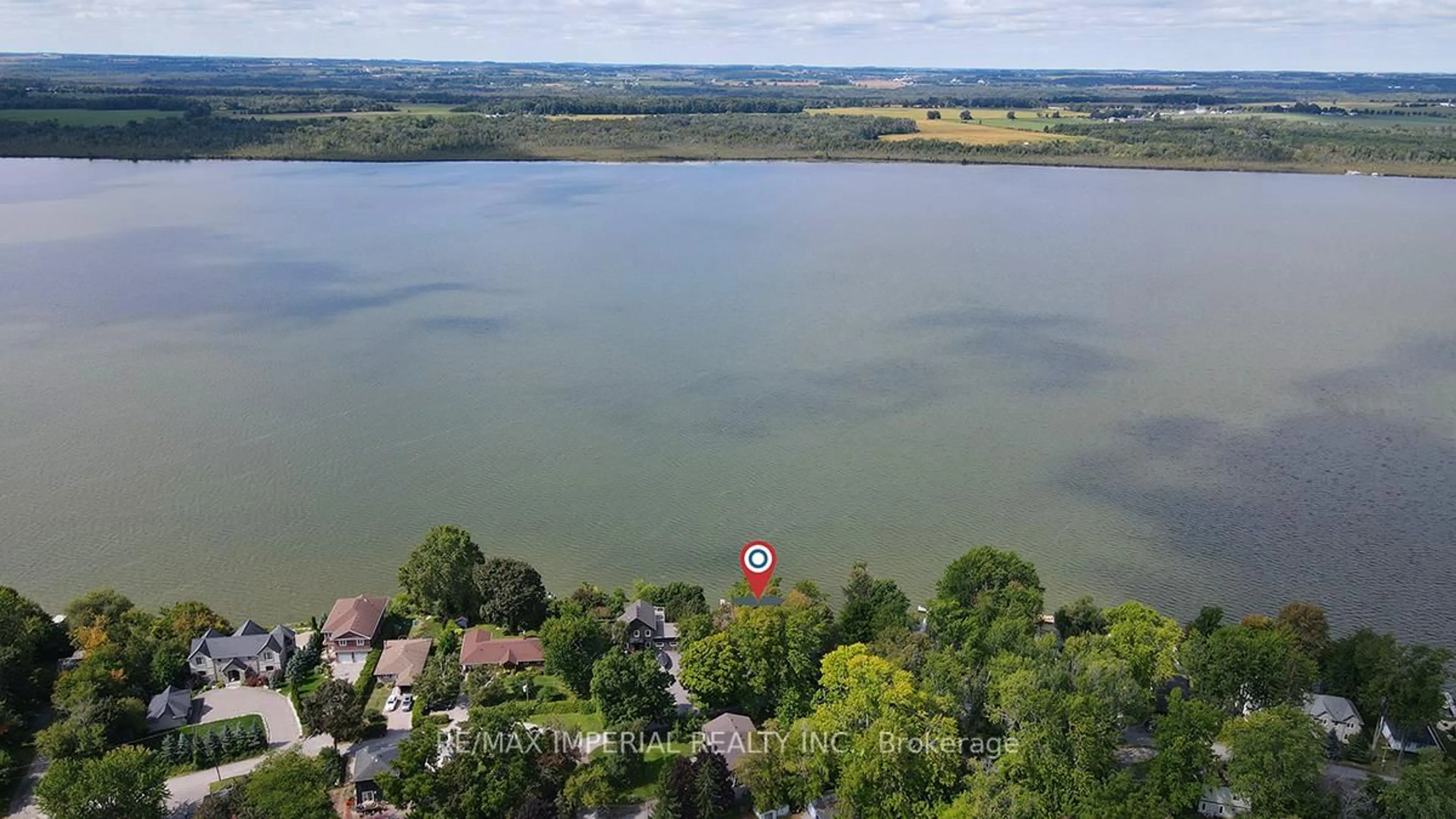 A pic from outside/outdoor area/front of a property/back of a property/a pic from drone, water/lake/river/ocean view for 102 Percy Cres, Scugog Ontario L9L 1B4