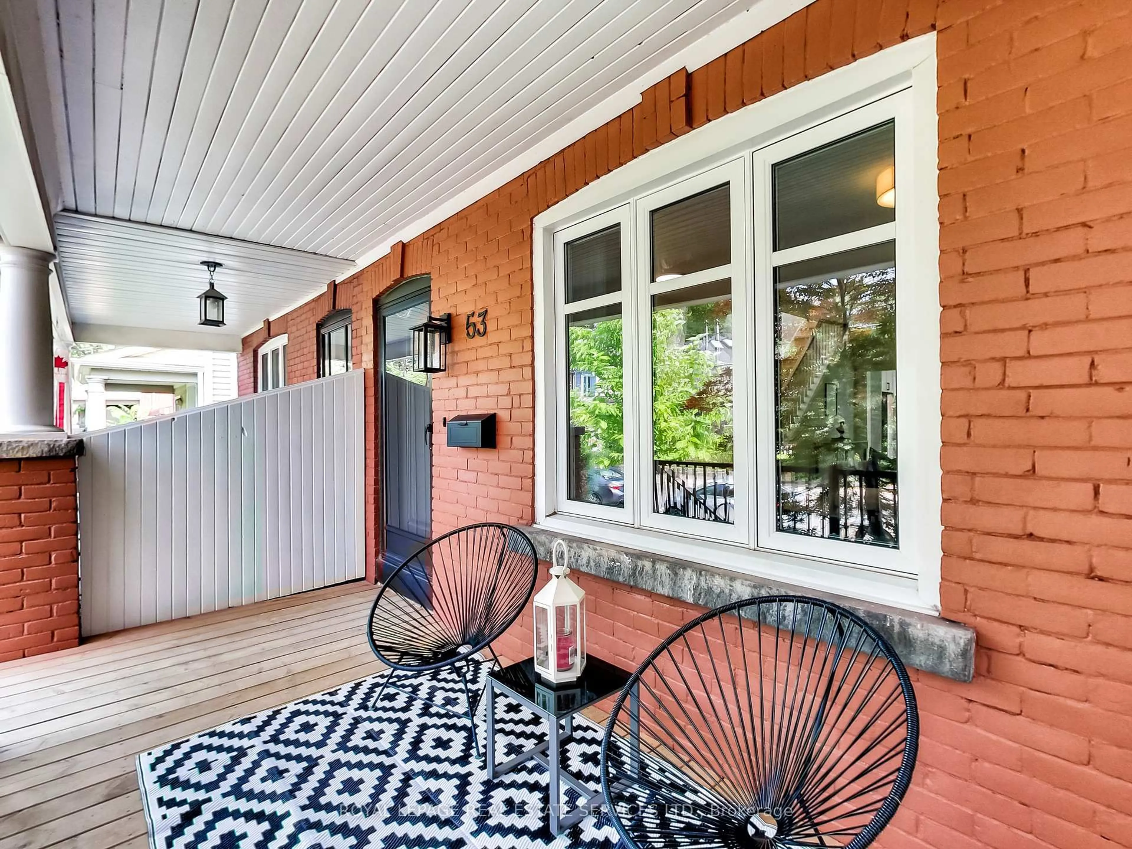Patio, street for 53 Chester Ave, Toronto Ontario M4K 2Z8