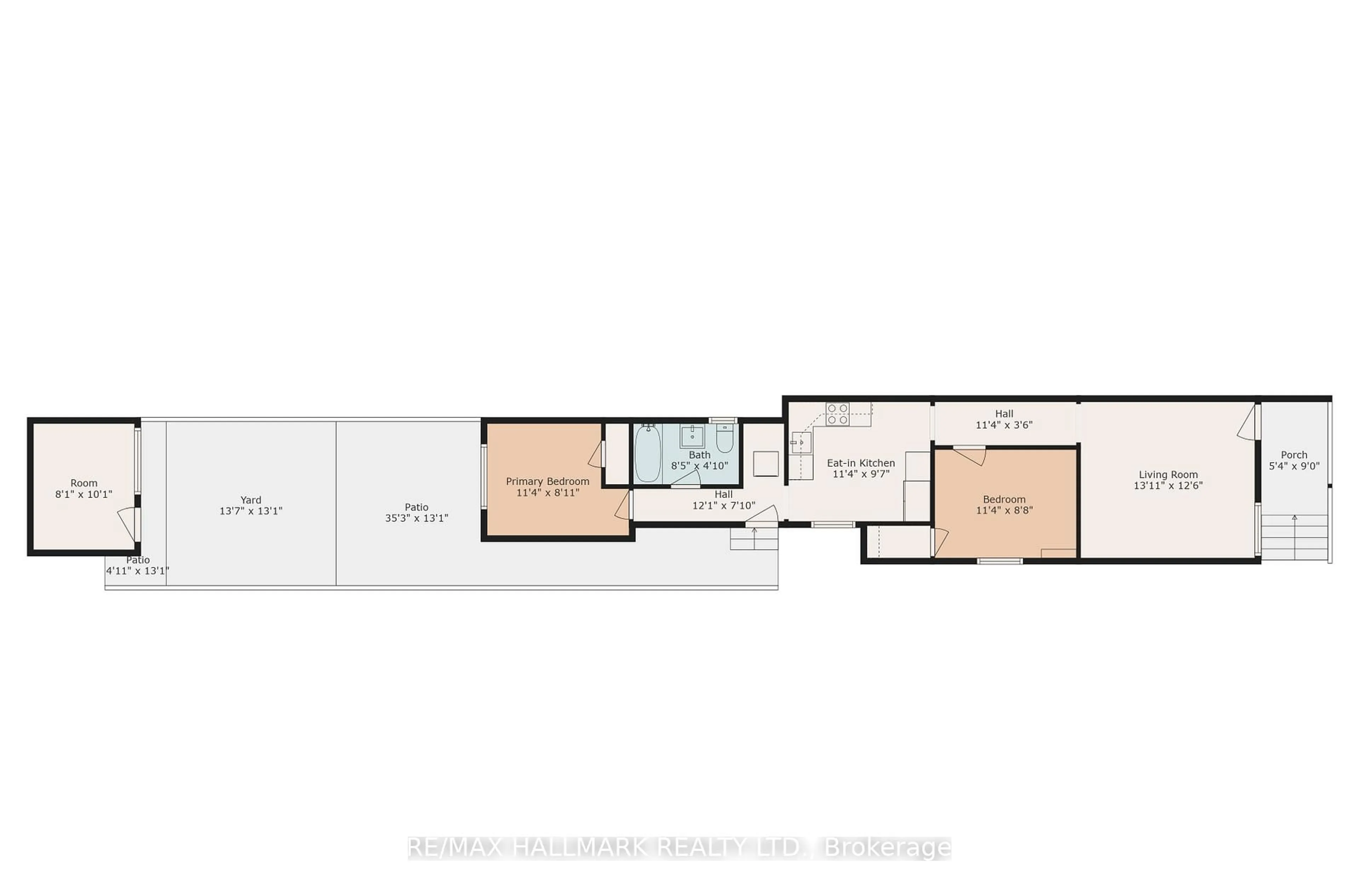 Floor plan for 38 Westwood Ave, Toronto Ontario M4K 2A8