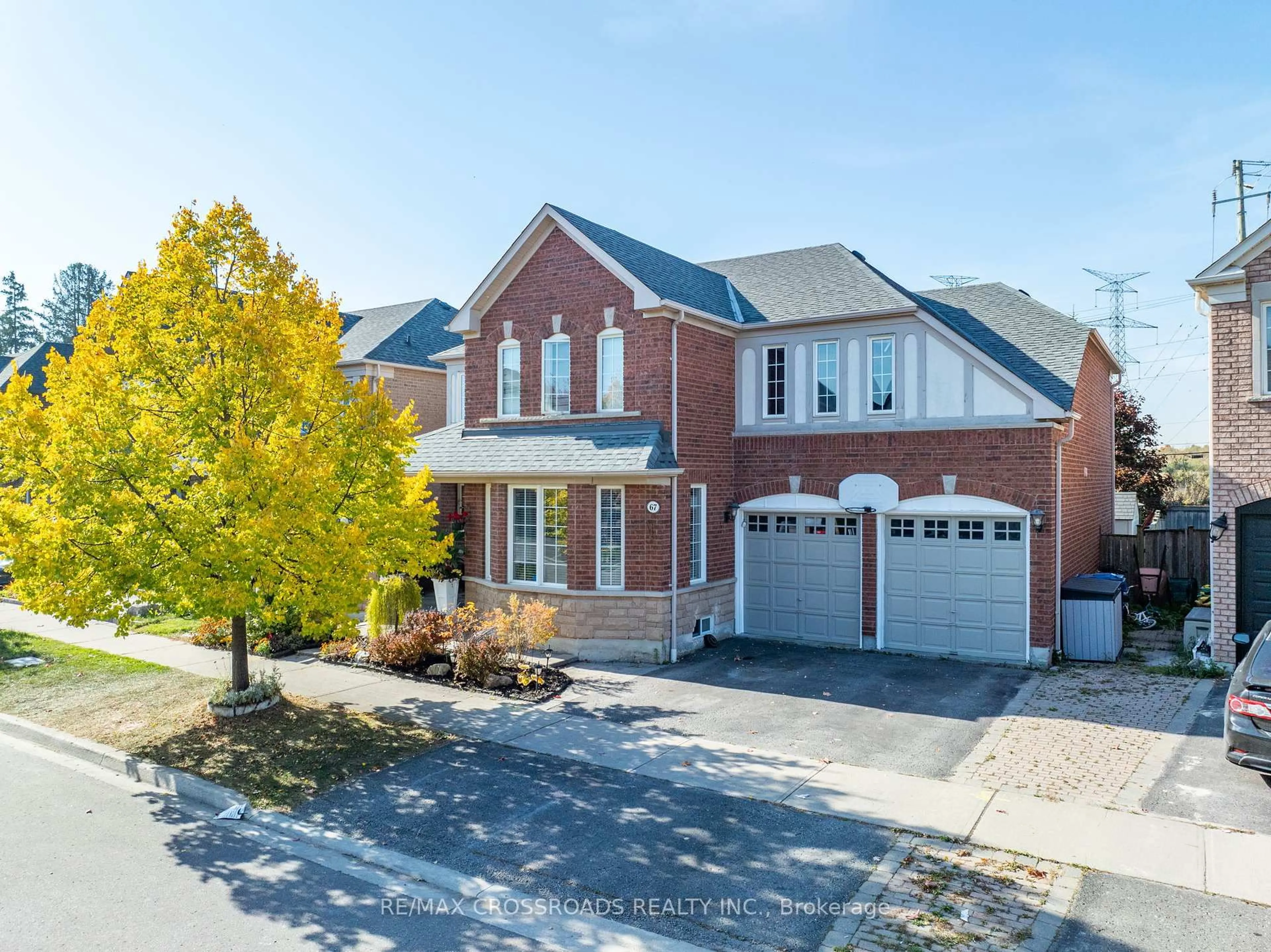 Home with brick exterior material, street for 67 Alden Sq, Ajax Ontario L1T 4Z1