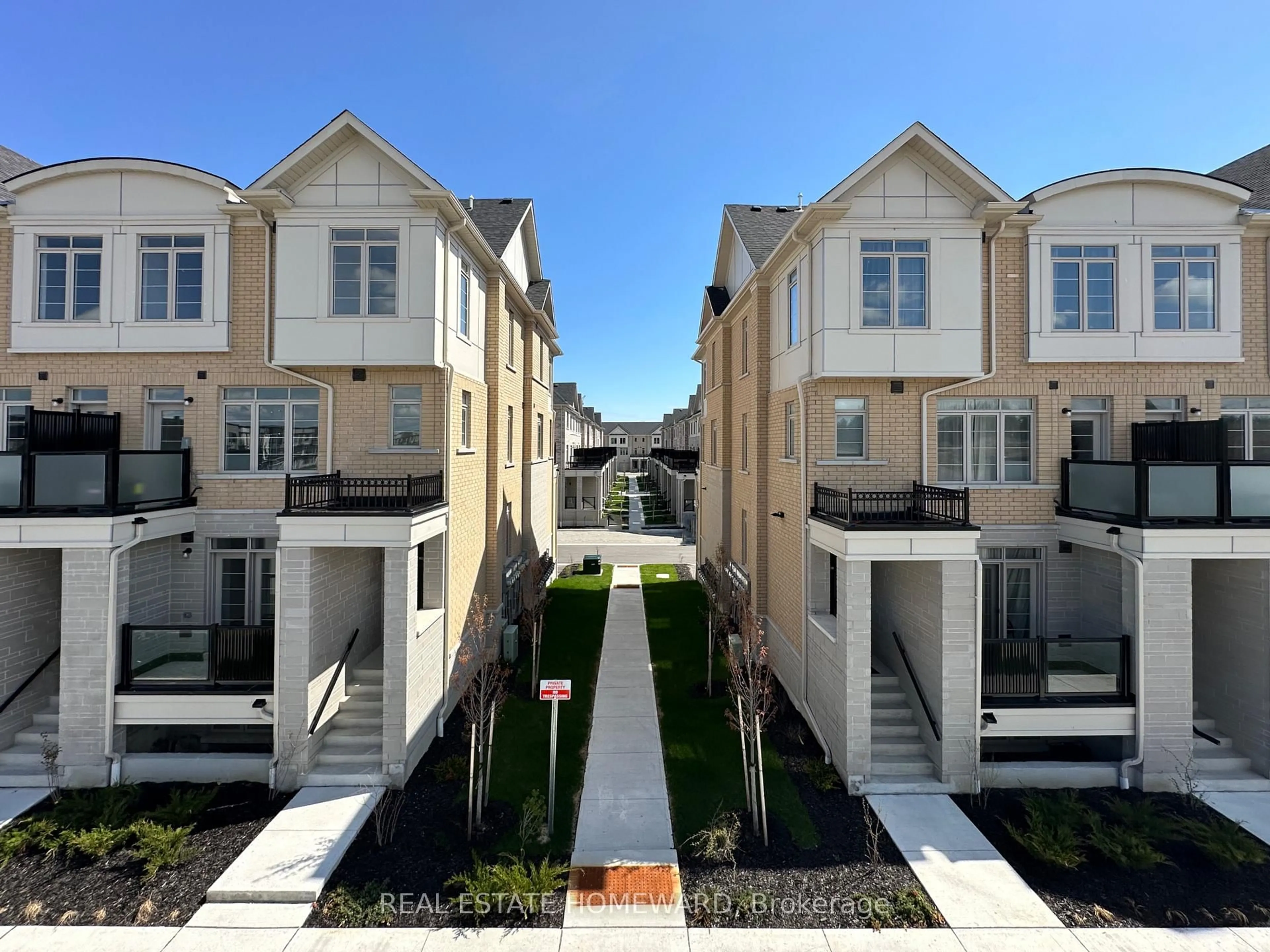A pic from outside/outdoor area/front of a property/back of a property/a pic from drone, street for 1655 Palmers Sawmill Rd #119, Pickering Ontario L1X 0R3