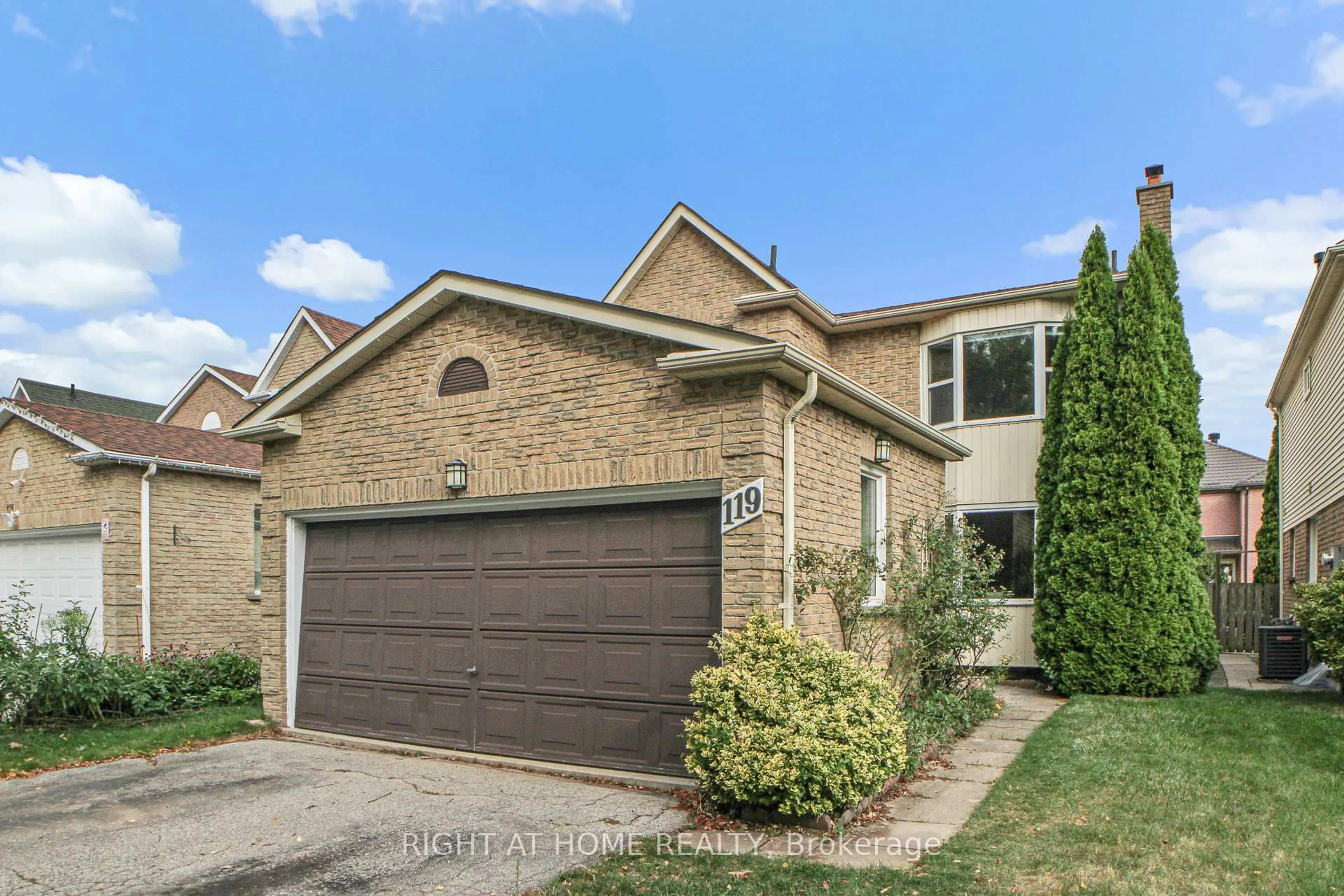 Home with brick exterior material, street for 119 Grenbeck Dr, Toronto Ontario M1V 2H5
