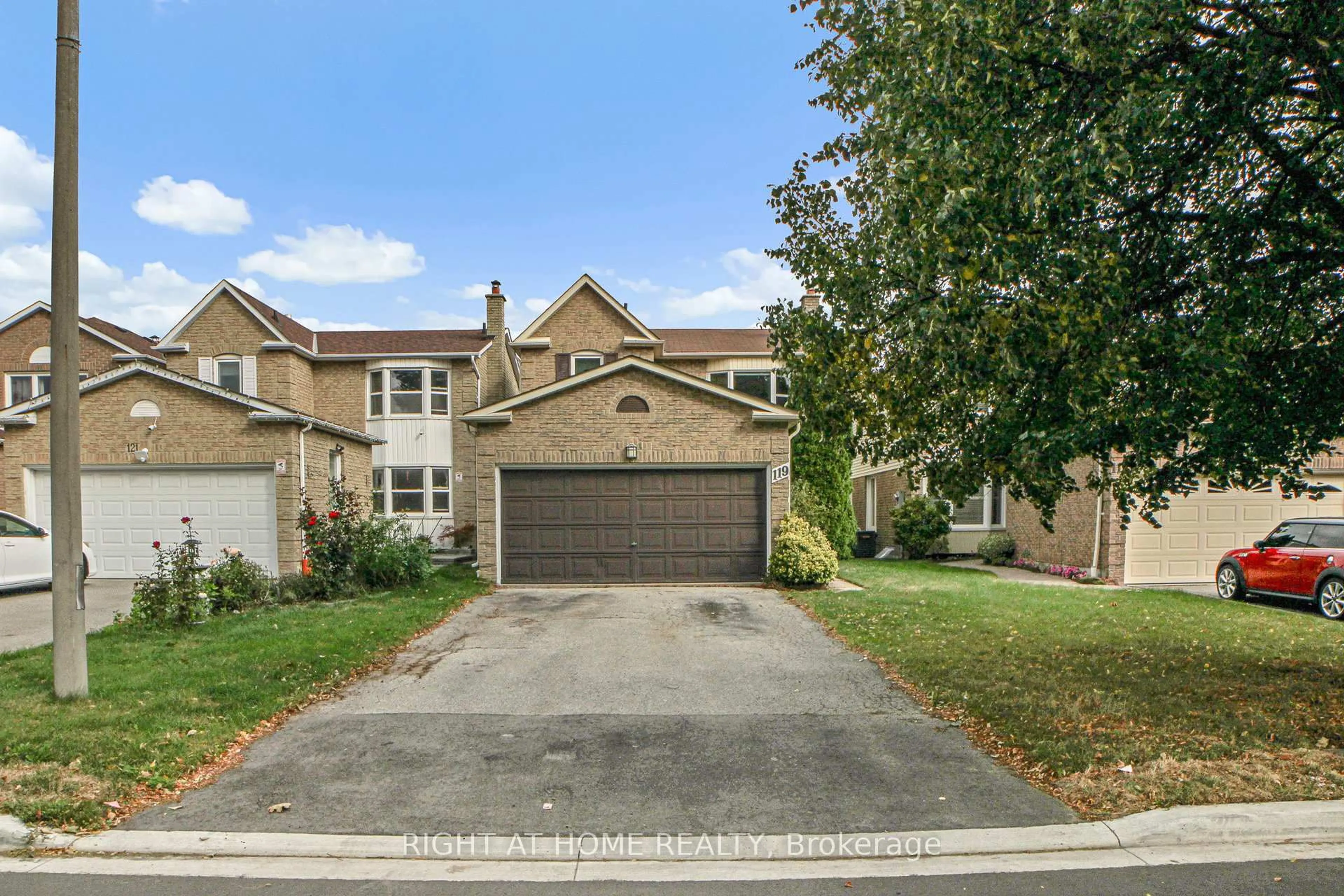 Home with brick exterior material, street for 119 Grenbeck Dr, Toronto Ontario M1V 2H5