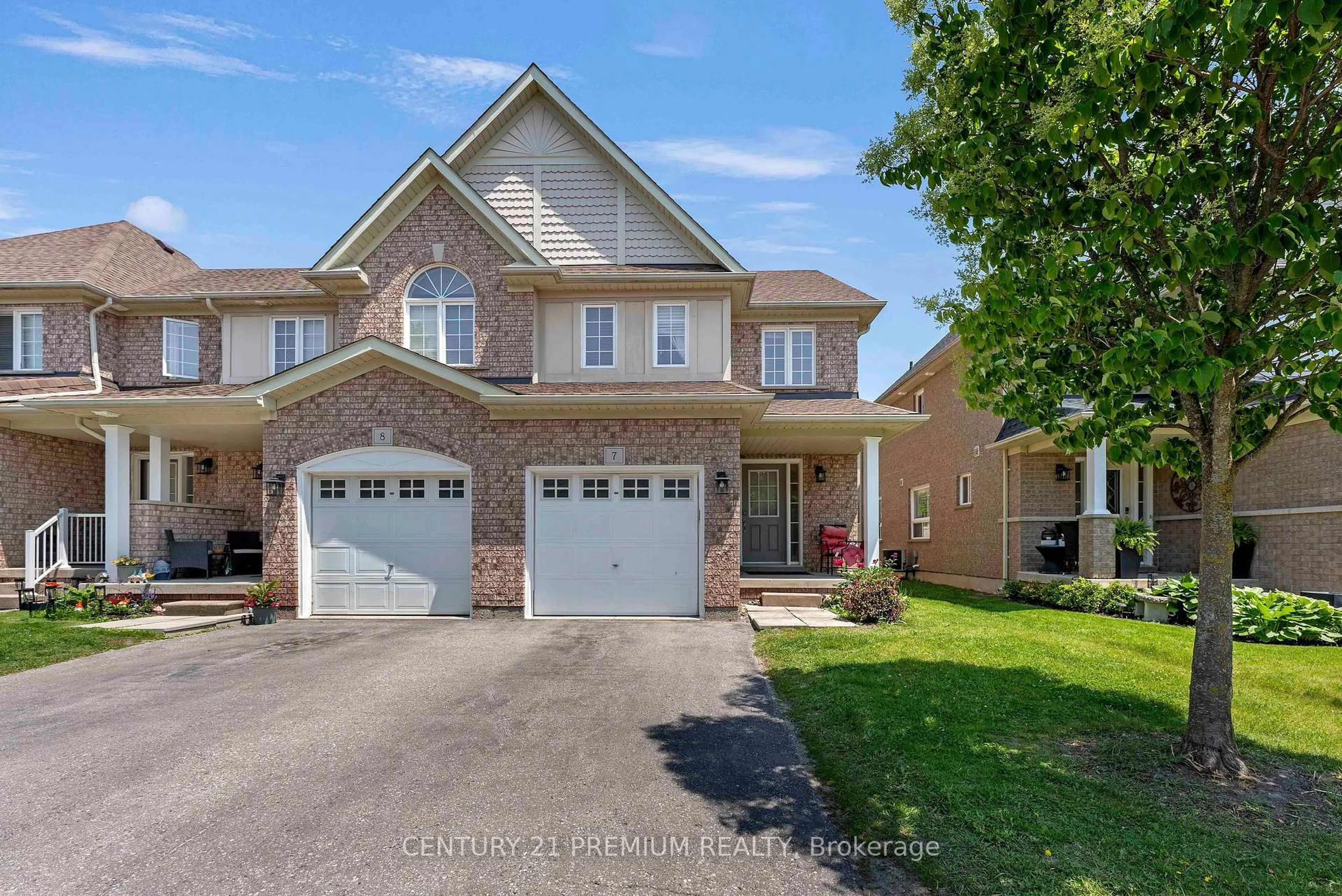 Home with brick exterior material, street for 460 Woodmount Dr #7, Oshawa Ontario L1K 0K3