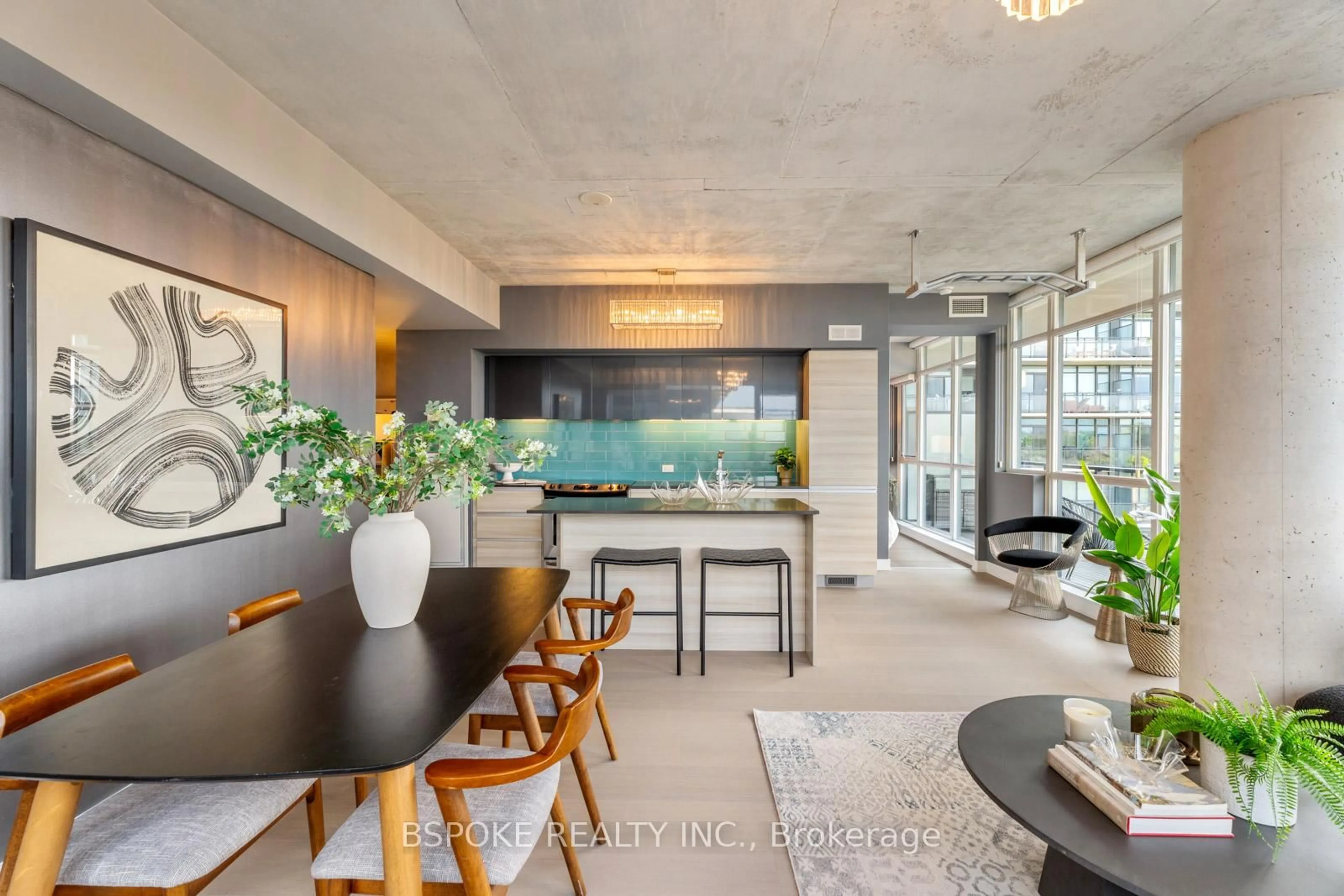 Open concept kitchen, unknown for 1190 Dundas St #805, Toronto Ontario M4M 0C5