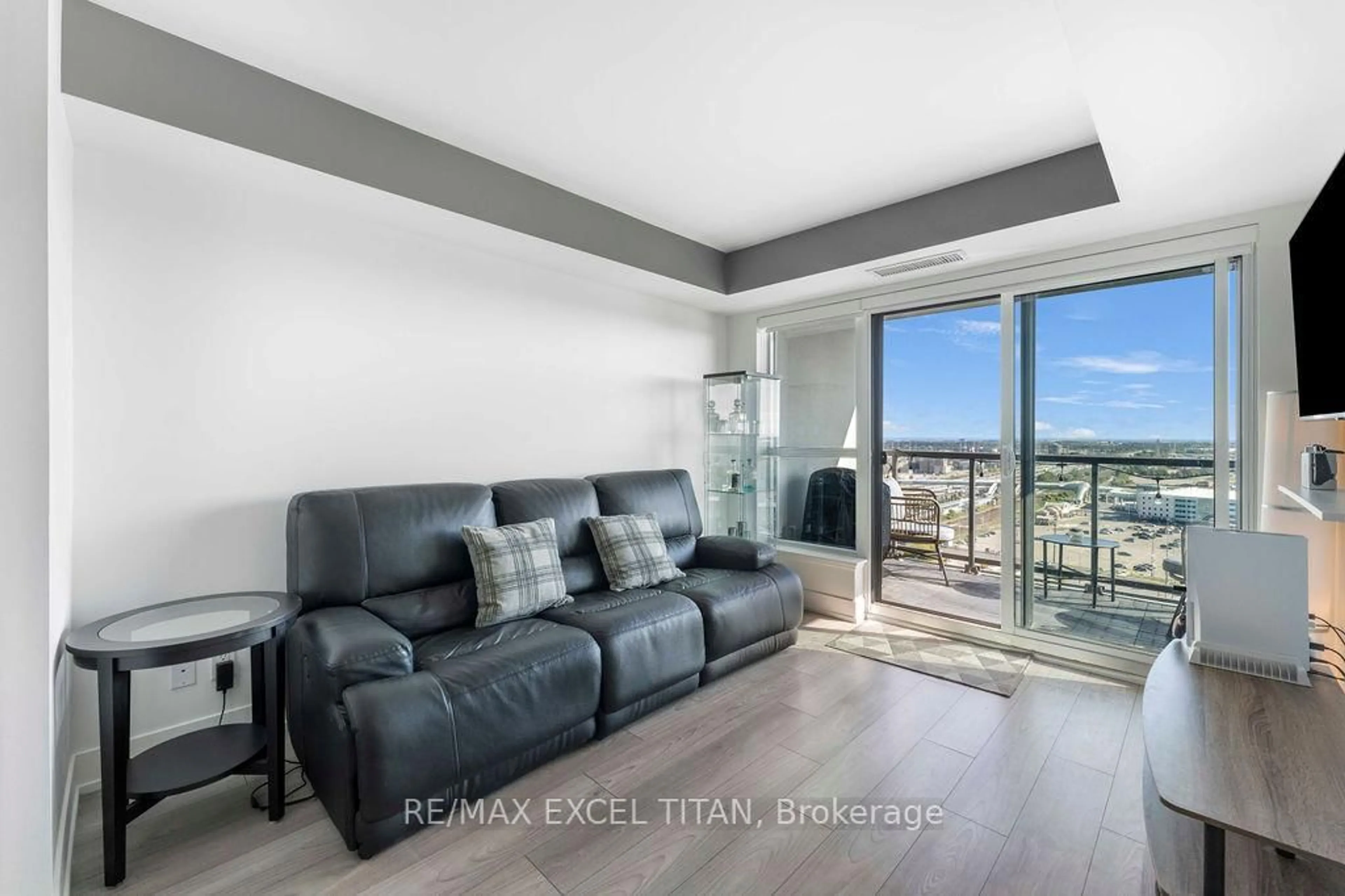 Living room with furniture, unknown for 1255 Bayly St #1903, Pickering Ontario L1W 0B6