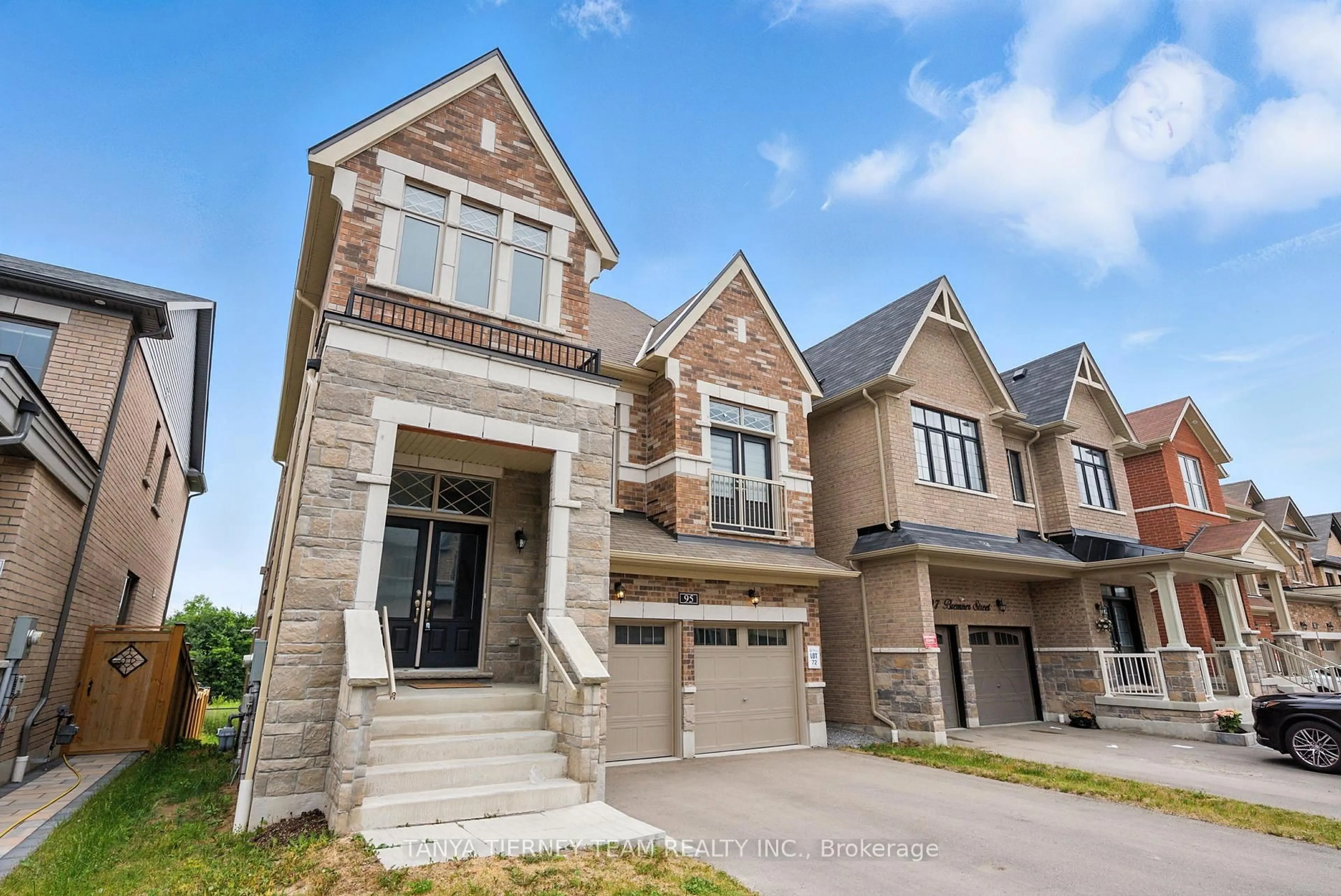 Home with brick exterior material, street for 95 Bremner St, Whitby Ontario L1R 0P9
