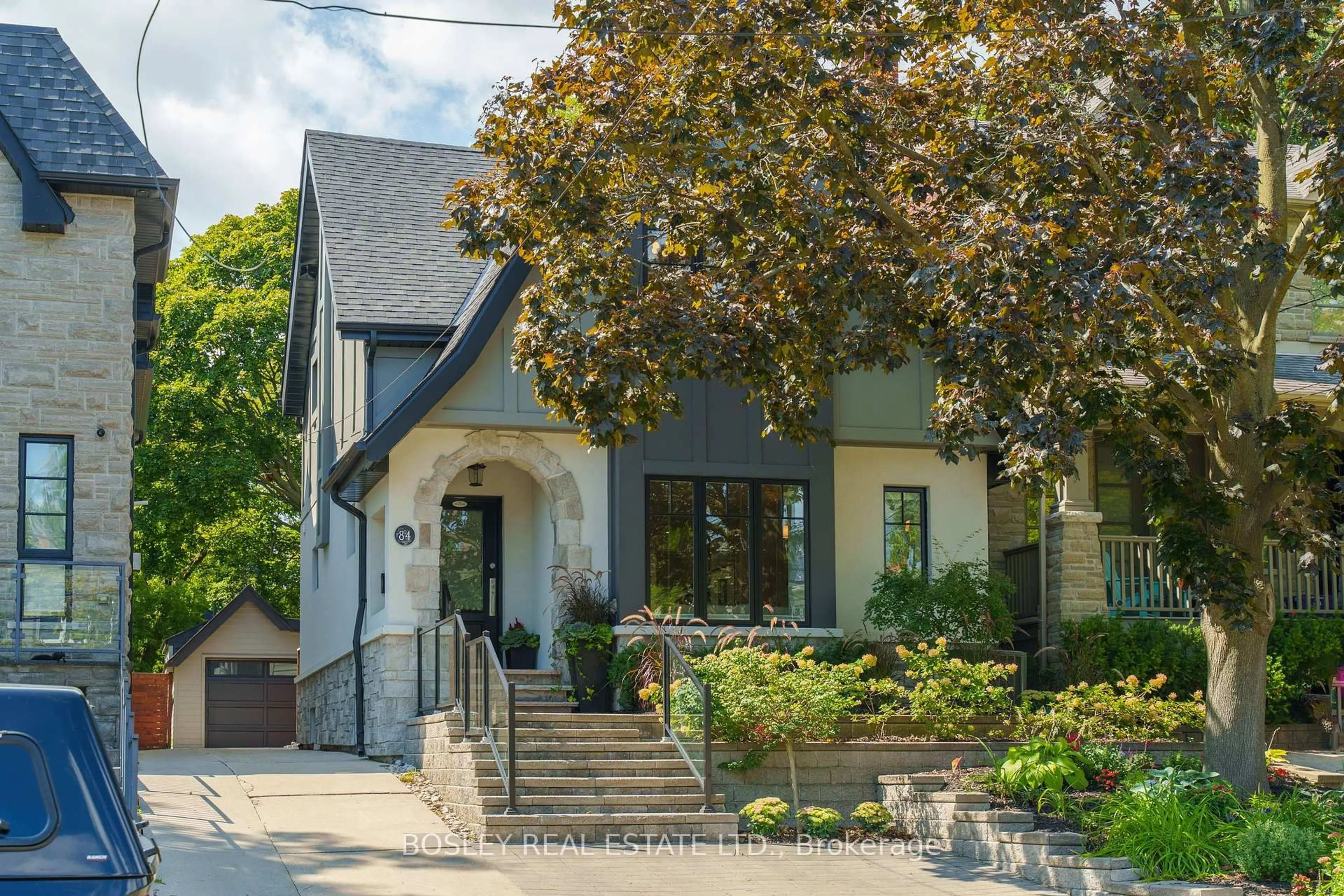 Home with brick exterior material, street for 84 Blantyre Ave, Toronto Ontario M1N 2R5