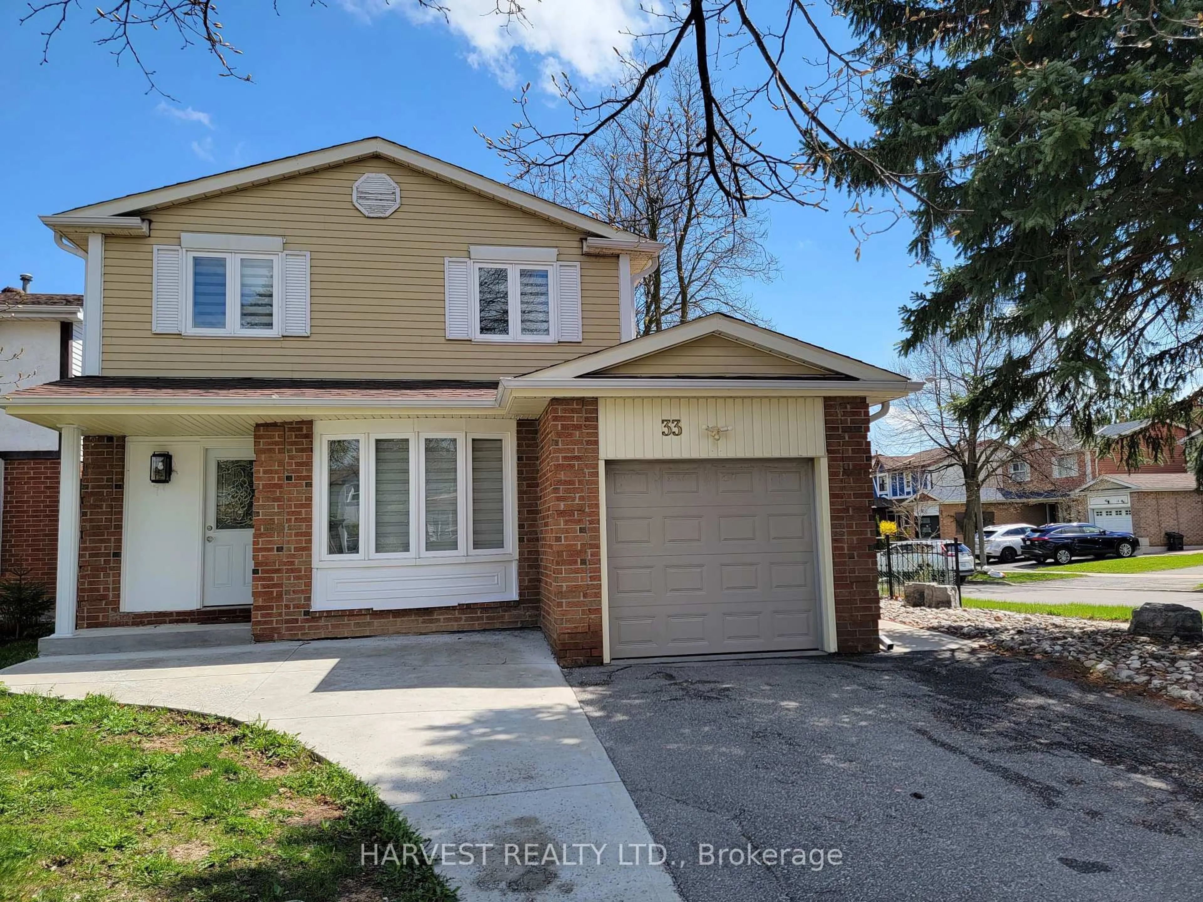 Home with brick exterior material, street for 33 Oakhaven Dr, Toronto Ontario M1V 1X8