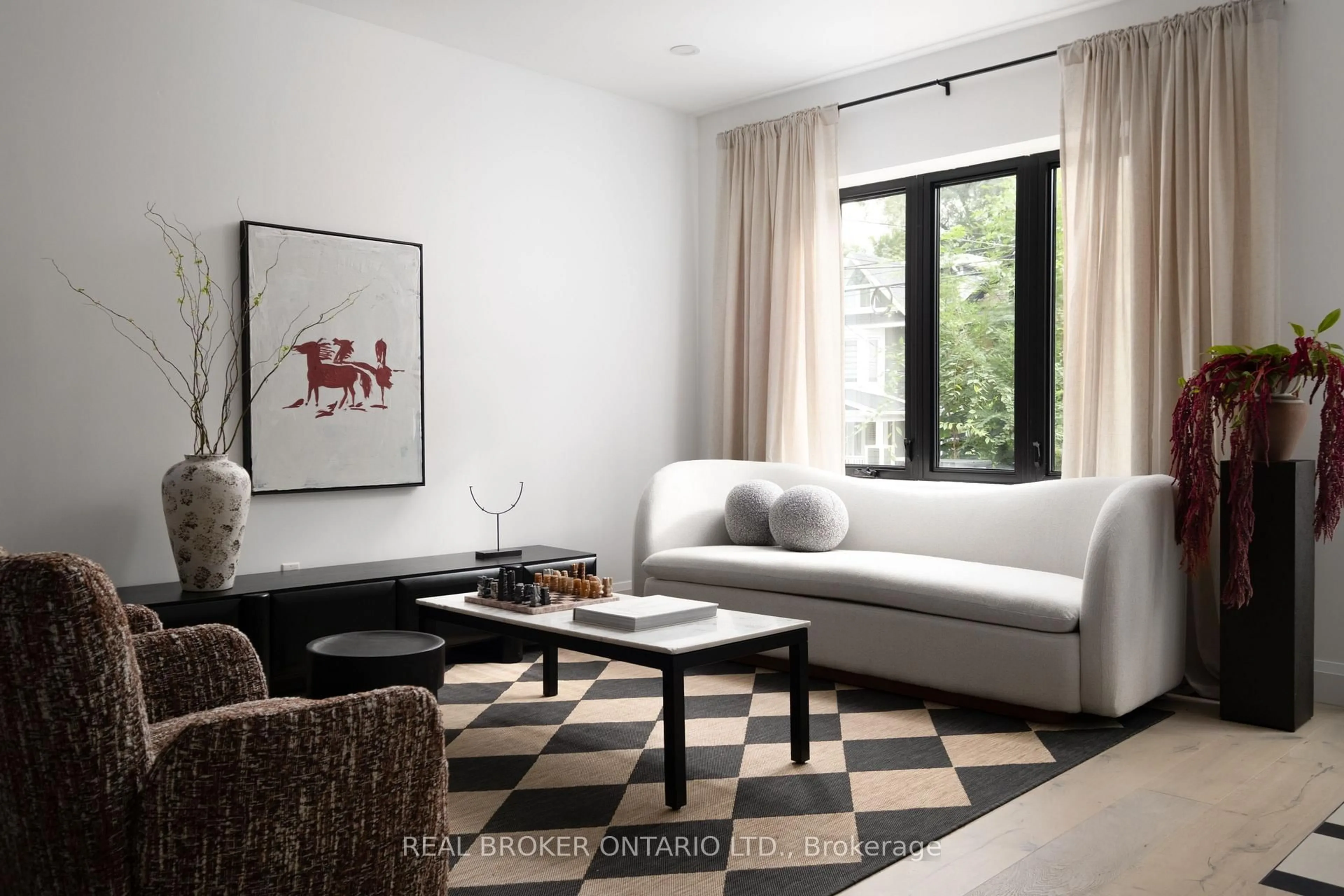 Living room with furniture, unknown for 238 Coleridge Ave, Toronto Ontario M4C 4J1