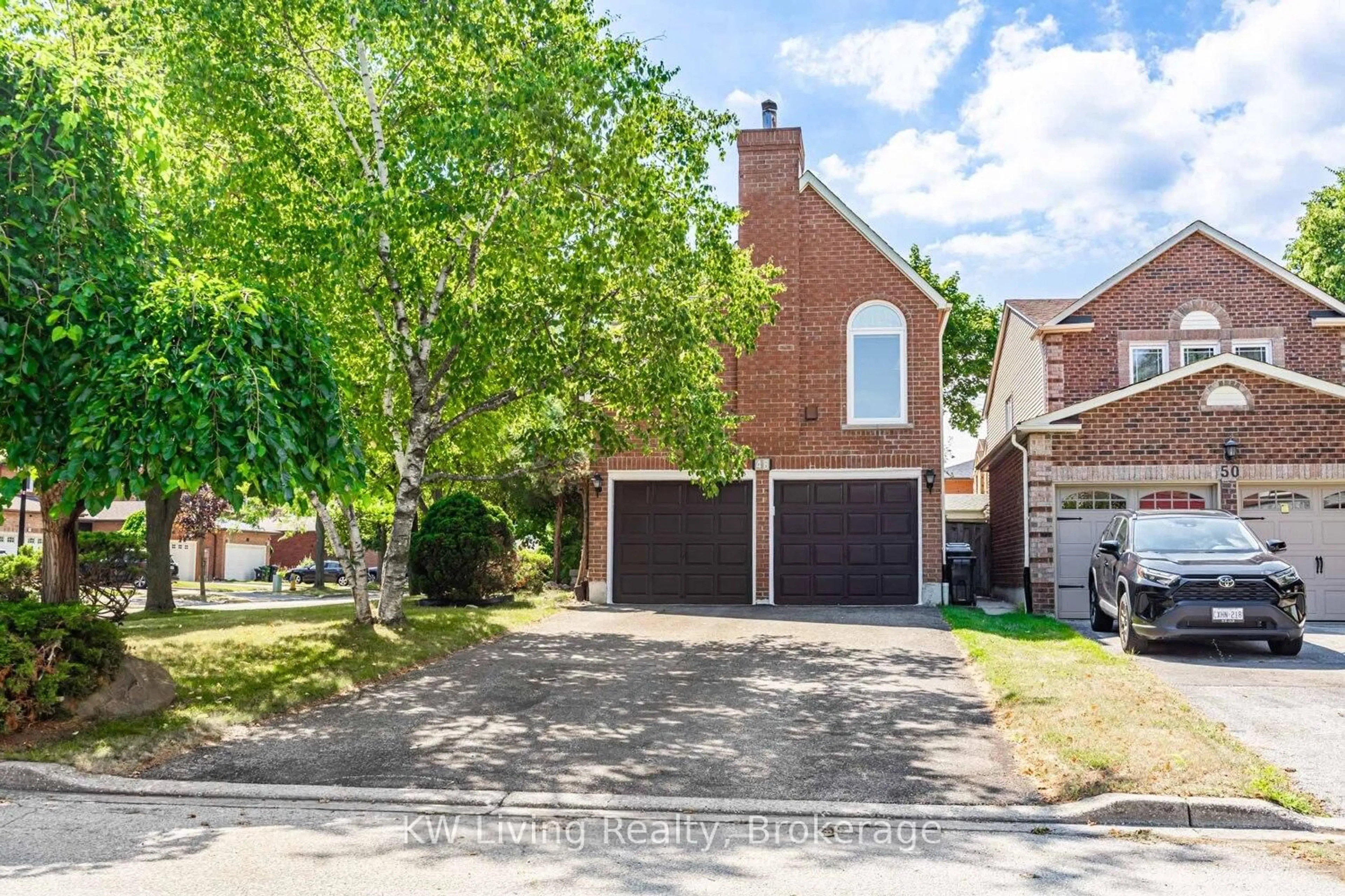 Home with brick exterior material, street for 48 Coverdale Cres, Toronto Ontario M1V 2S7