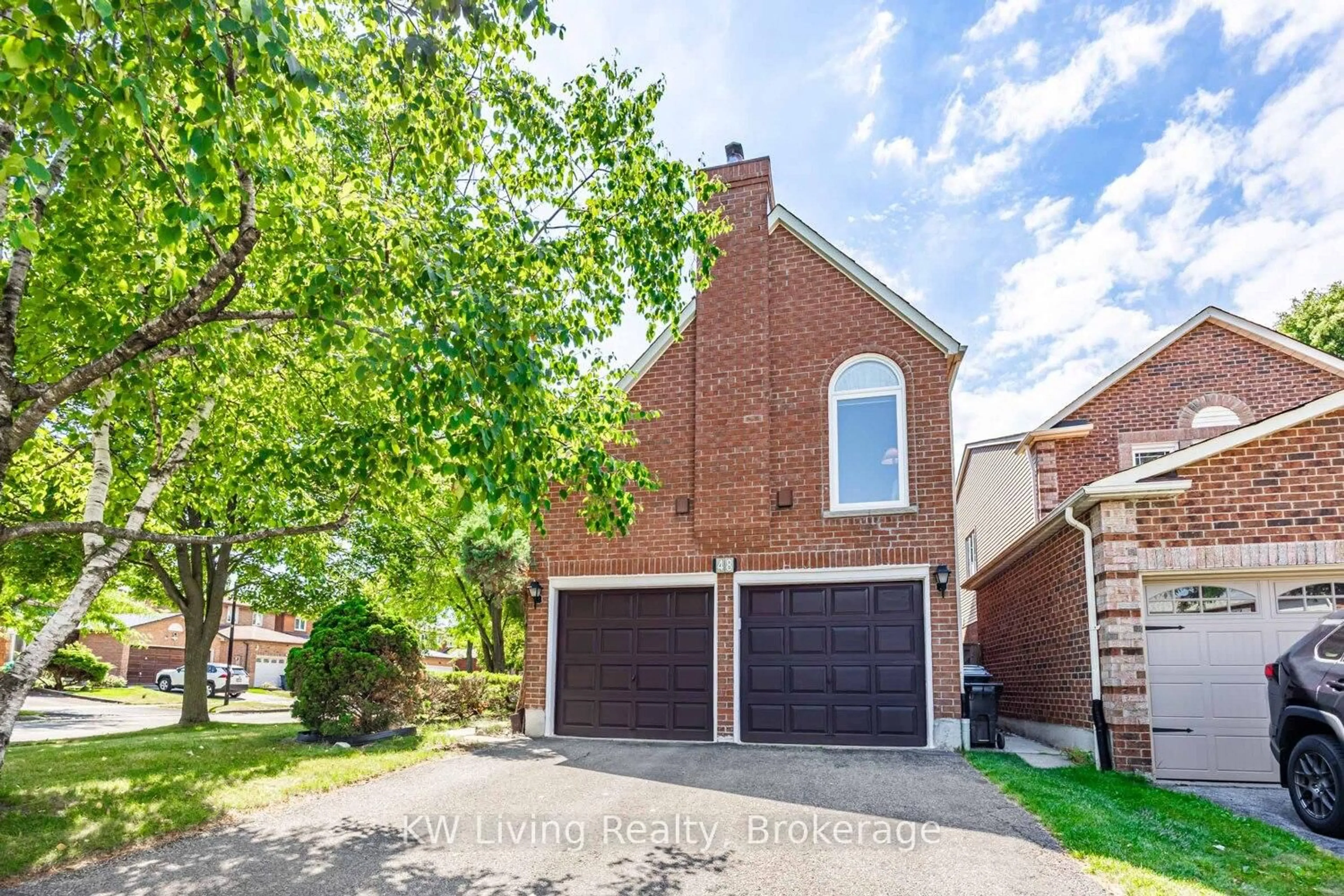 Home with brick exterior material, street for 48 Coverdale Cres, Toronto Ontario M1V 2S7