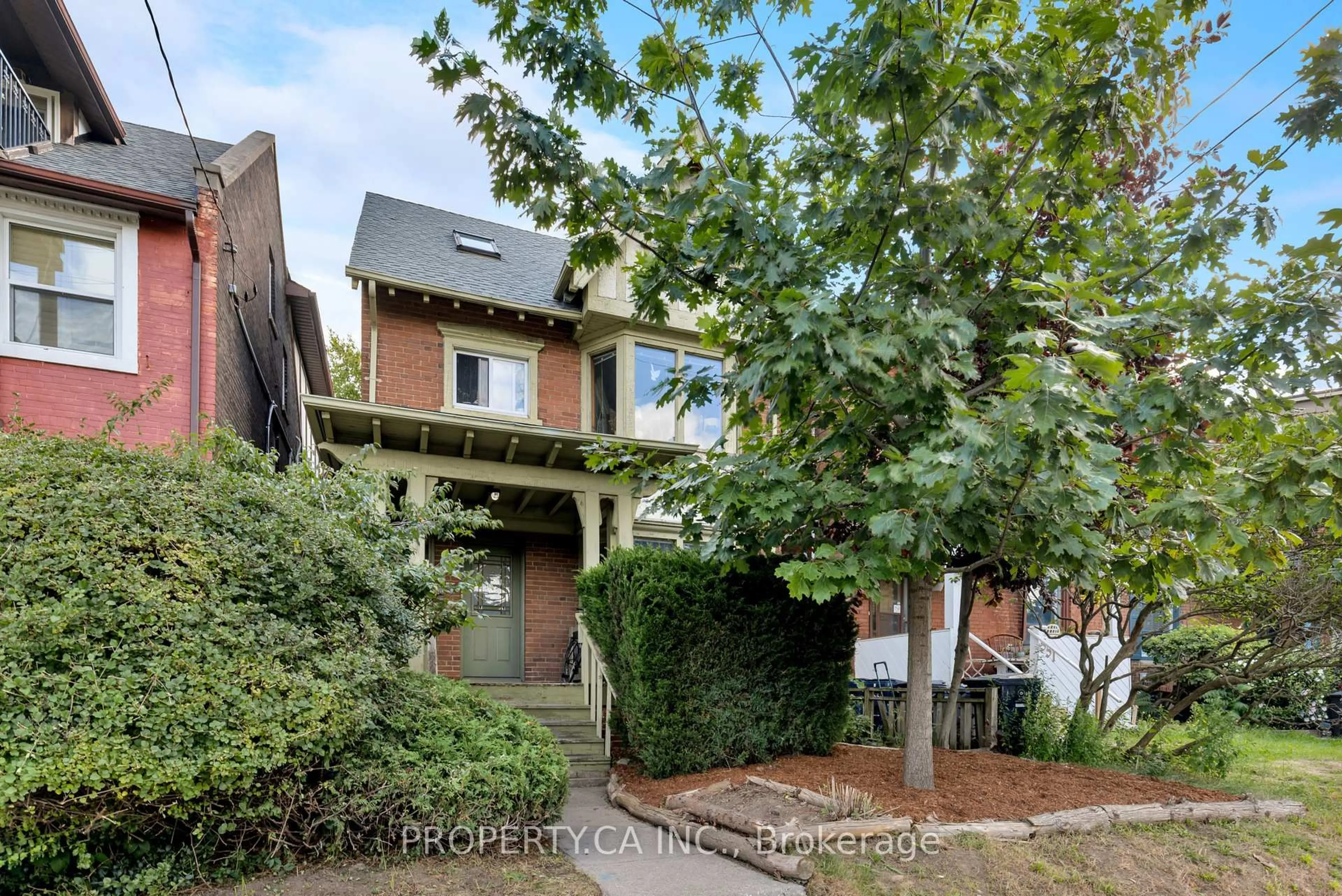 Home with brick exterior material, street for 553 Broadview Ave, Toronto Ontario M4K 2N7