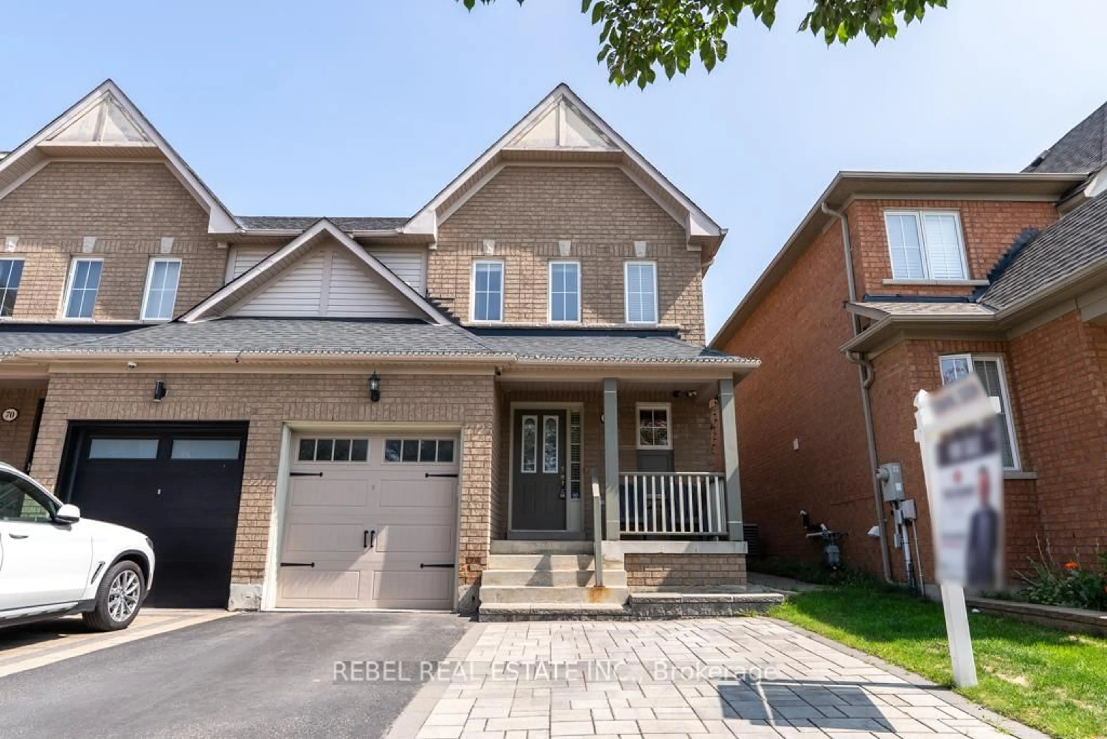 Home with brick exterior material, street for 72 Tansley Cres, Ajax Ontario L1Z 1Y6