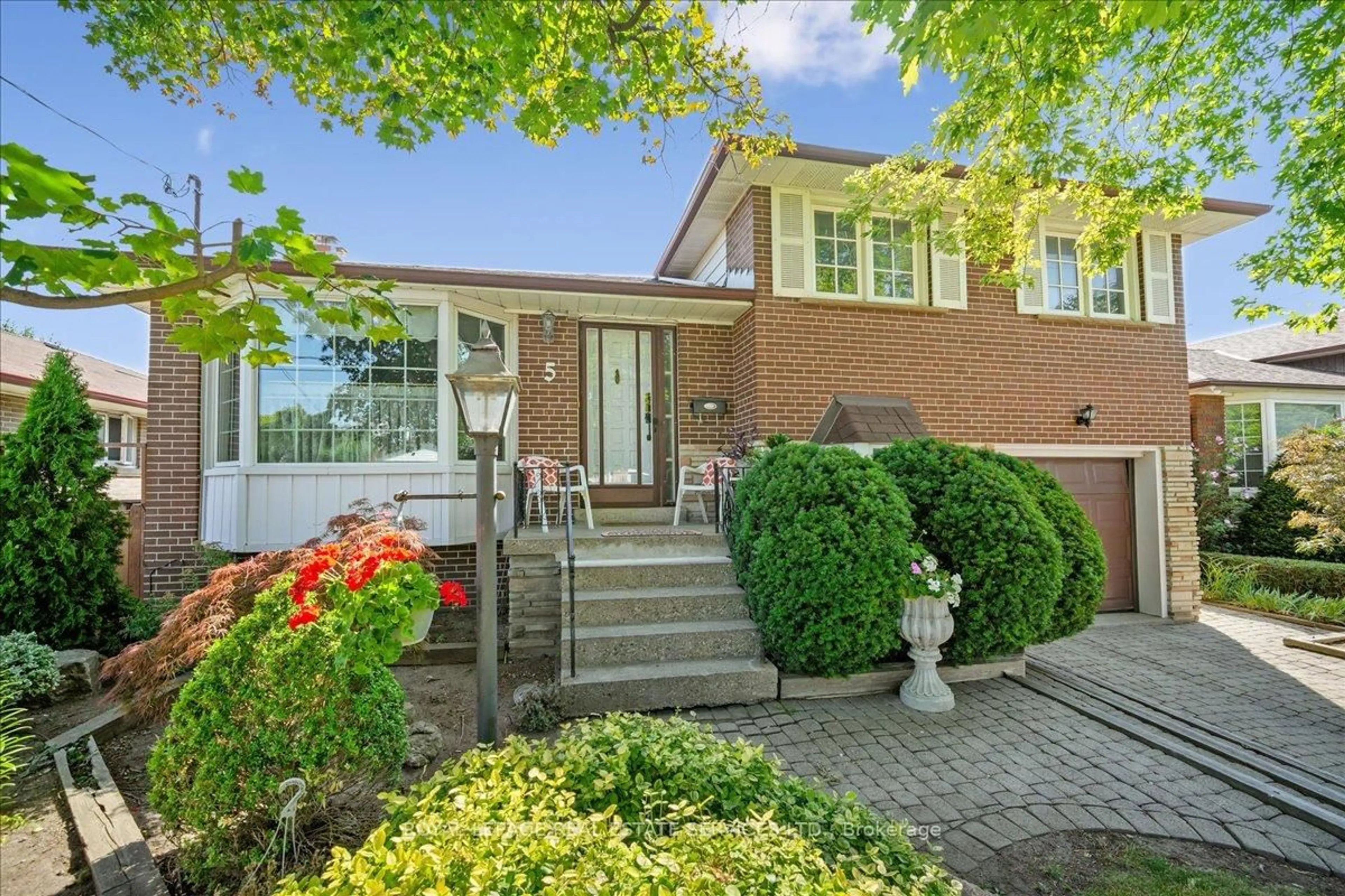 Home with brick exterior material, street for 5 Amethyst Rd, Toronto Ontario M1T 2E6