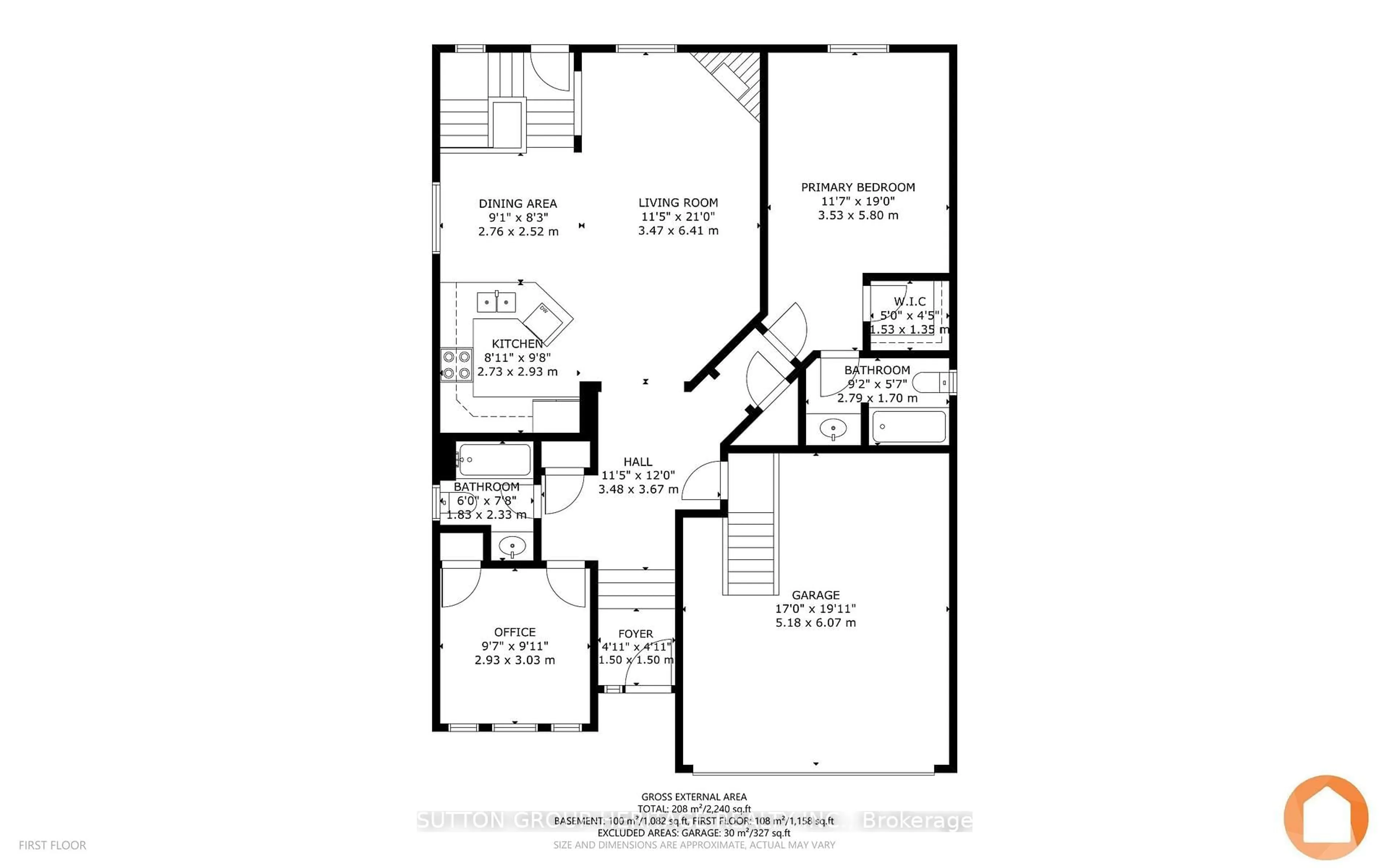Floor plan for 14 Sleepy Hollow Pl, Whitby Ontario L1R 0E4