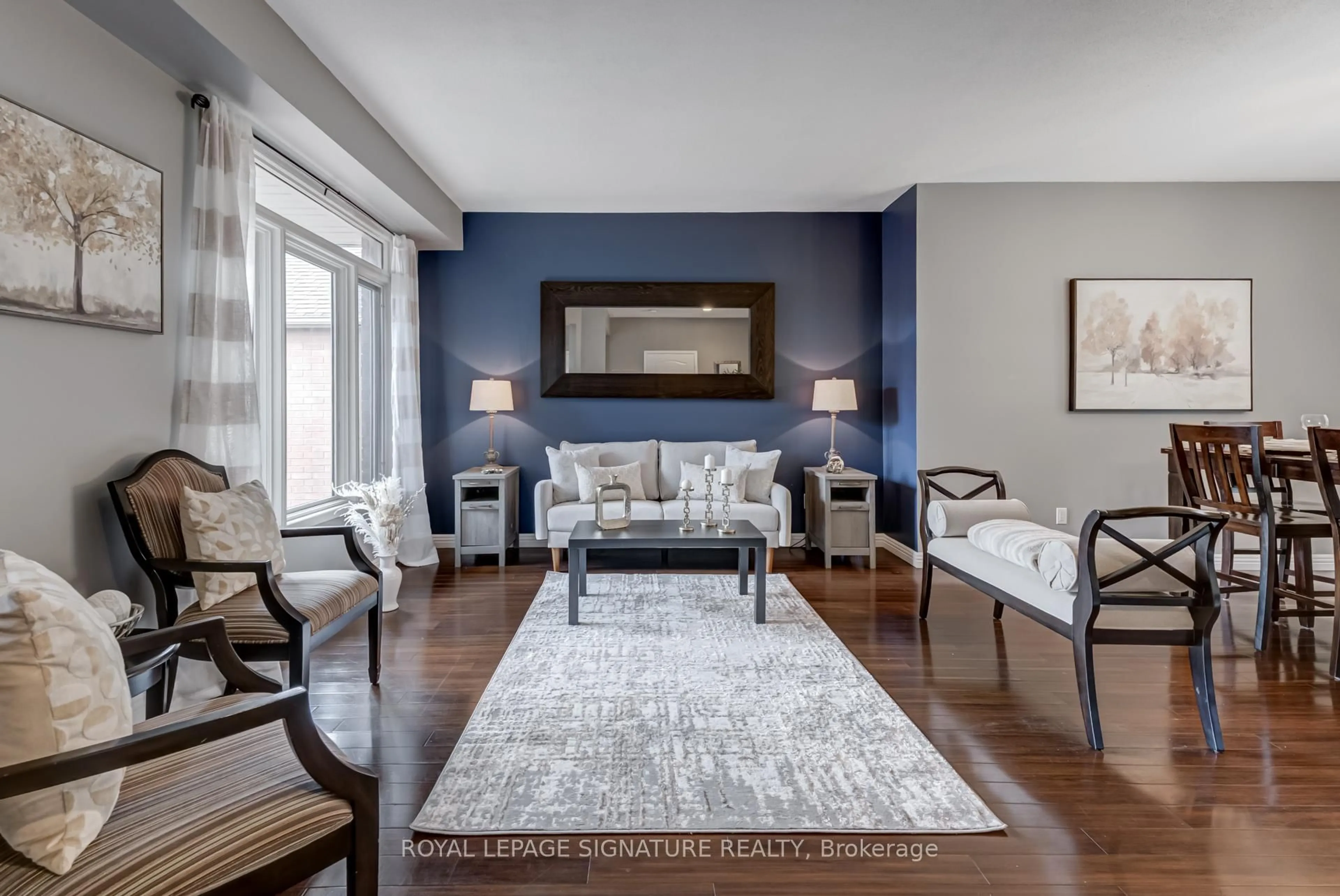 Living room with furniture, unknown for 112 Secord St, Pickering Ontario L1V 6V6