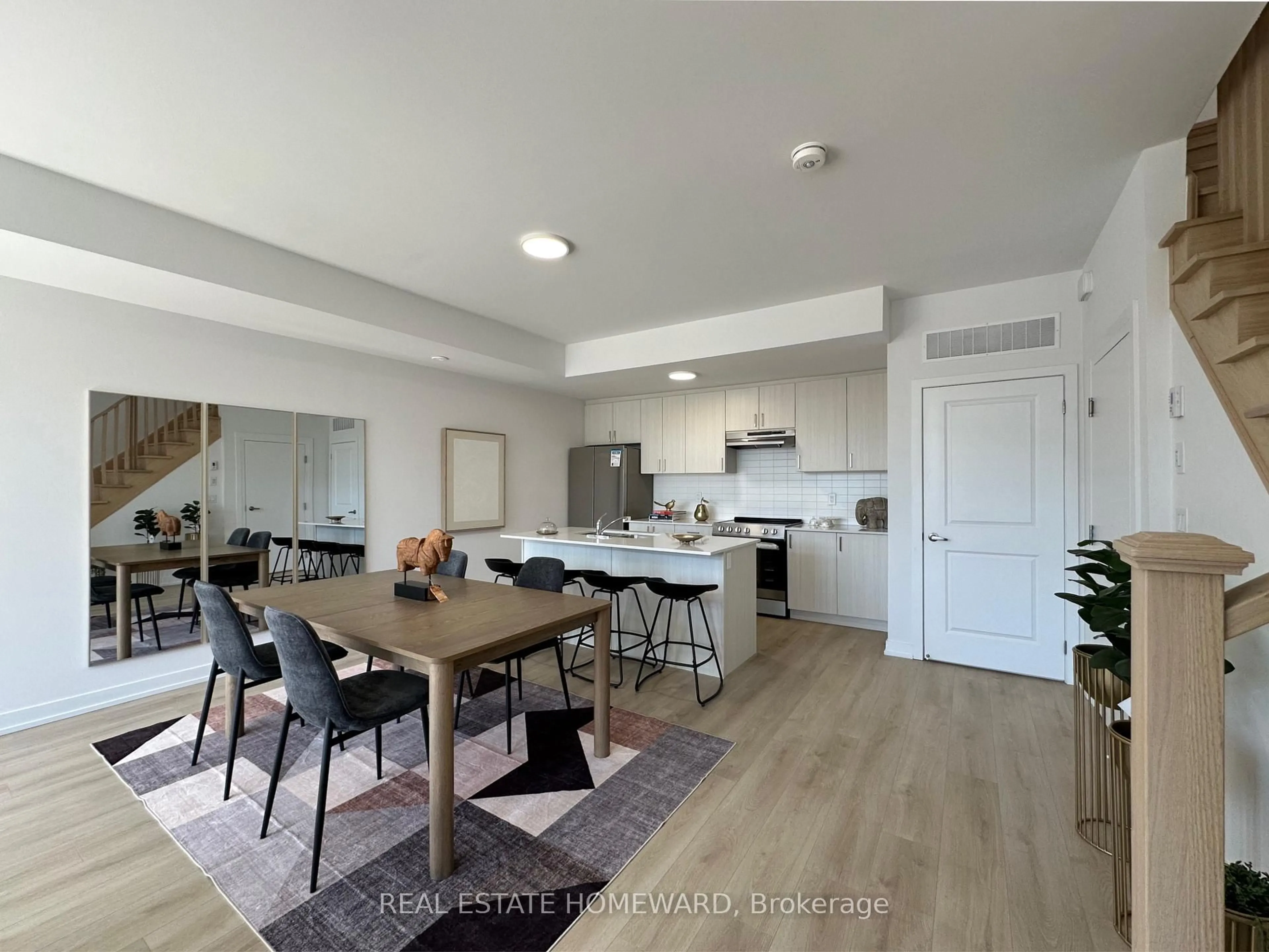Open concept kitchen, unknown for 1655 Palmers Sawmill Rd #115, Pickering Ontario L1X 0R3