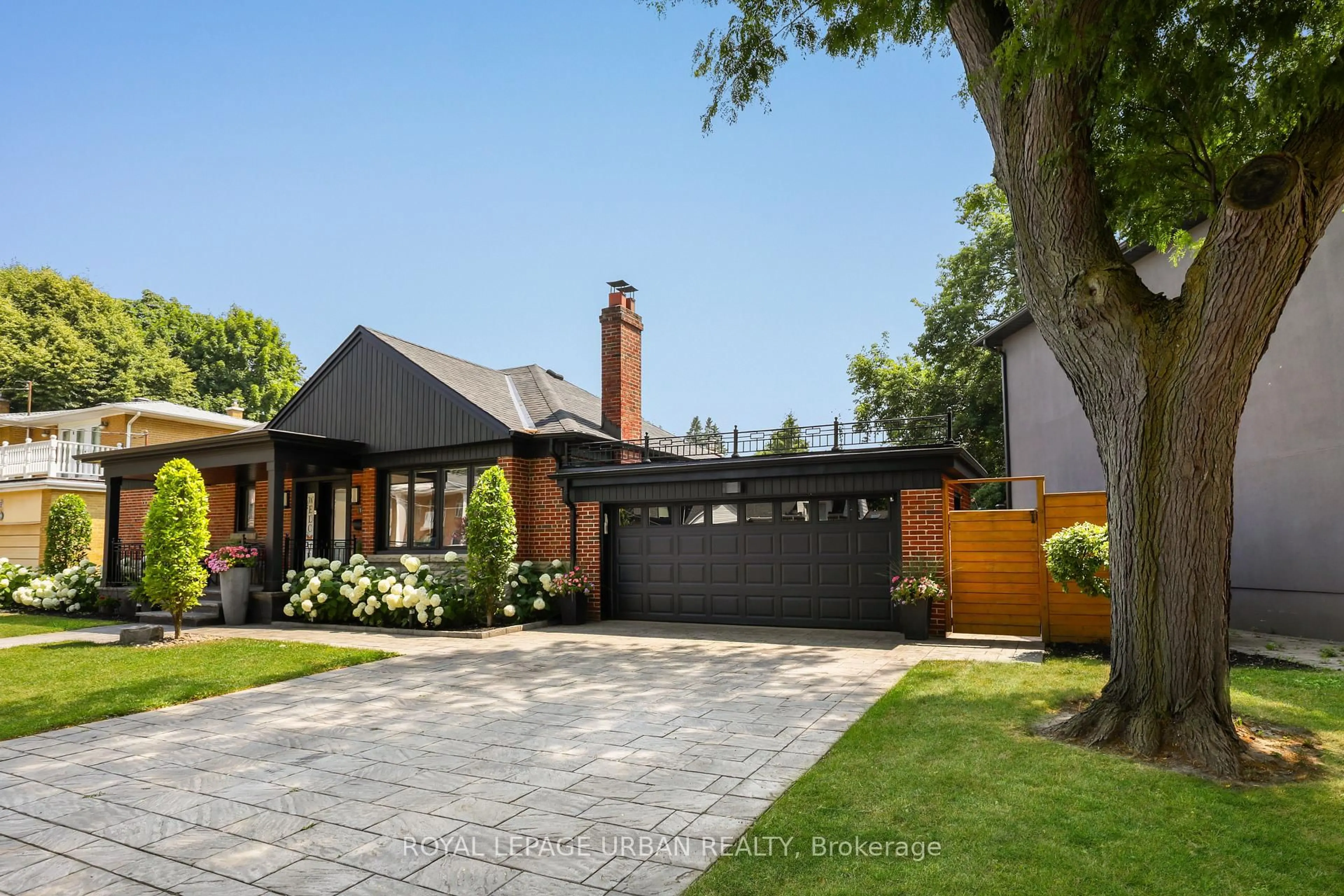 Home with brick exterior material, street for 147 Parkview Hill Cres, Toronto Ontario M4B 1R7