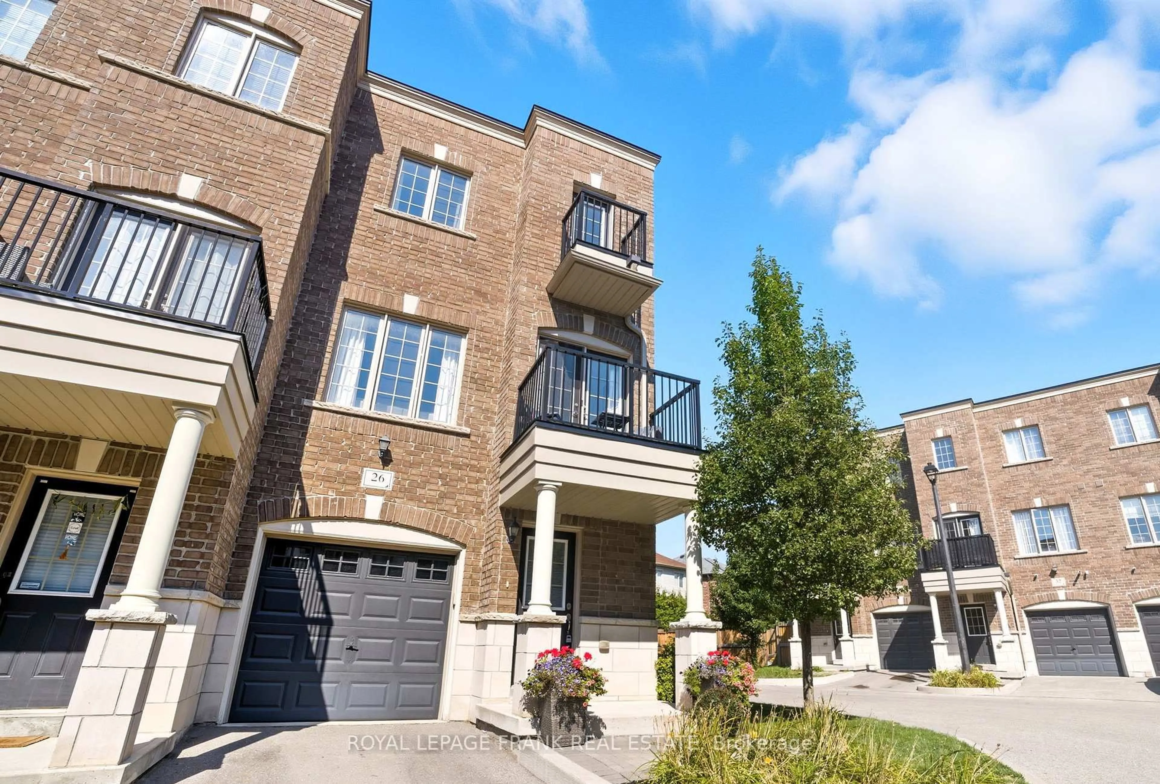 Home with brick exterior material, street for 26 Ferris Sq, Clarington Ontario L1E 0J2