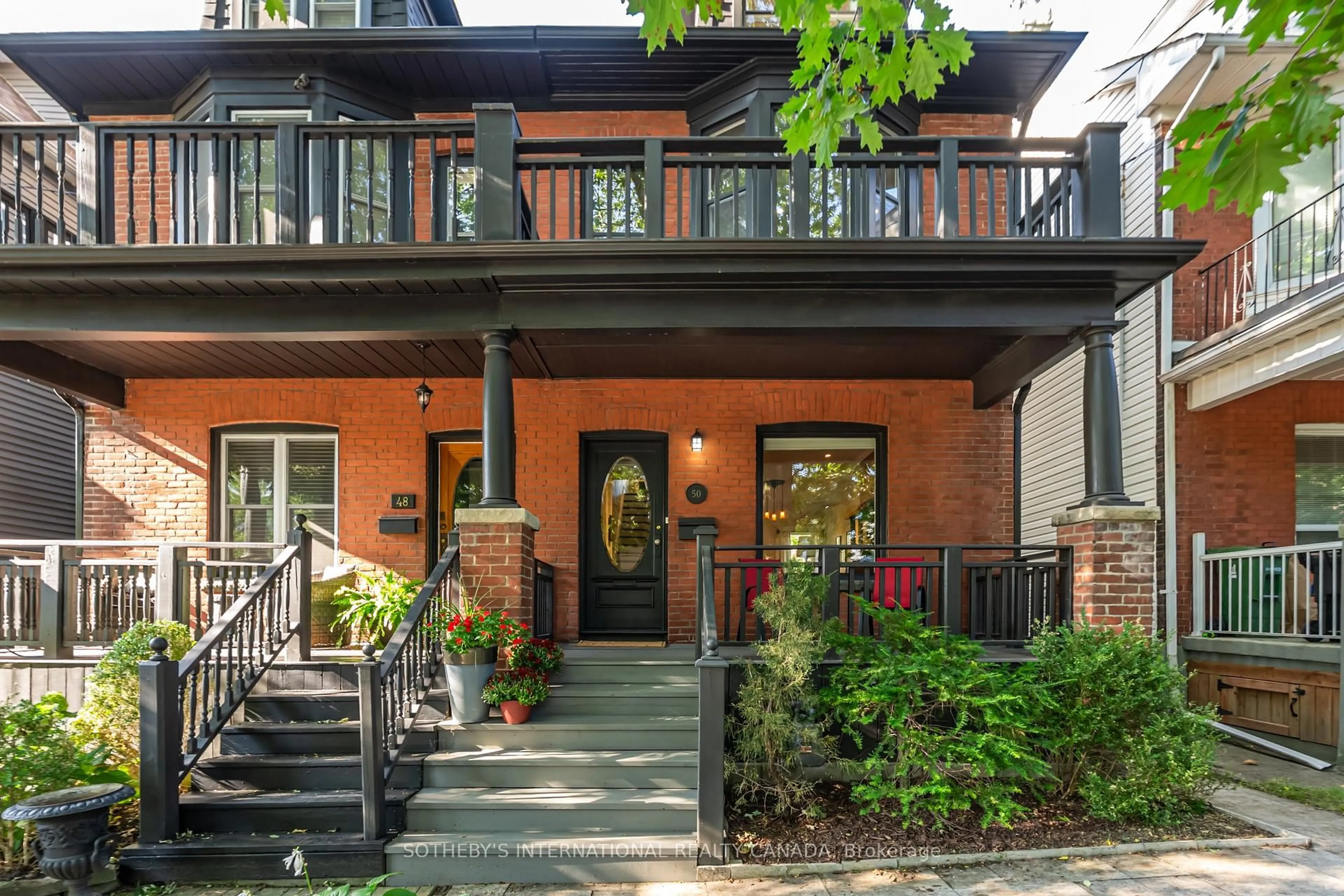 Home with brick exterior material, street for 50 Dingwall Ave, Toronto Ontario M4J 1C3